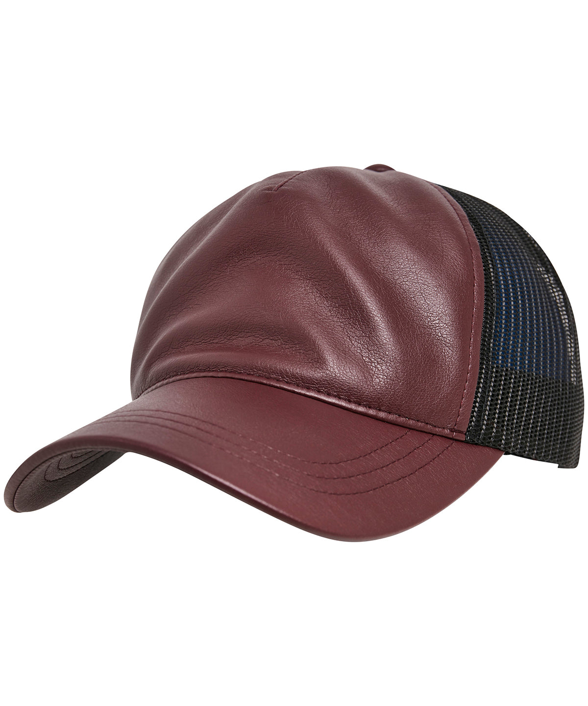 Húfur - Leather Trucker