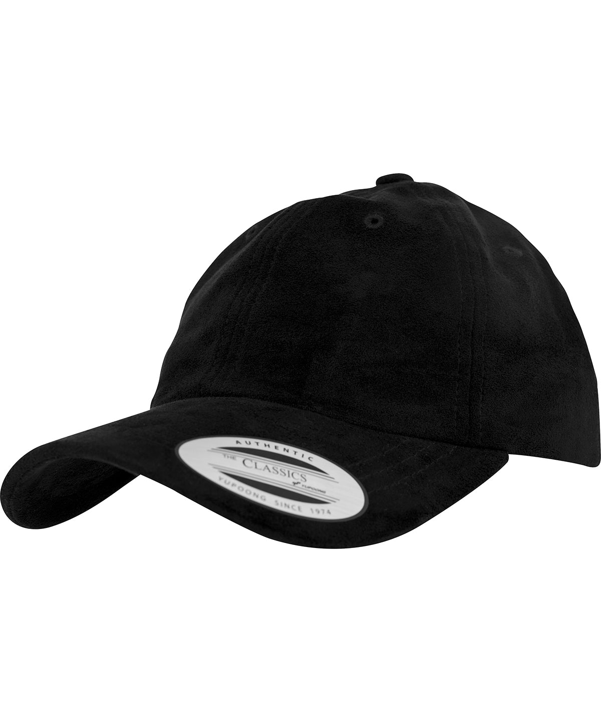 Húfur - Low-profile Velours Cap (6245VC)