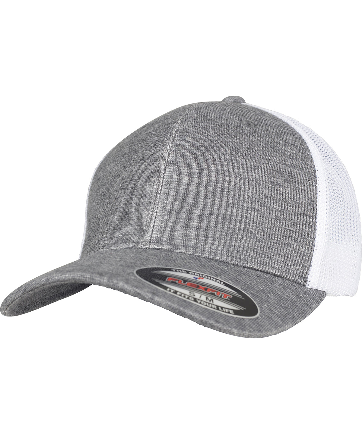 Húfur - Retro Trucker Melange Cap (6511M)