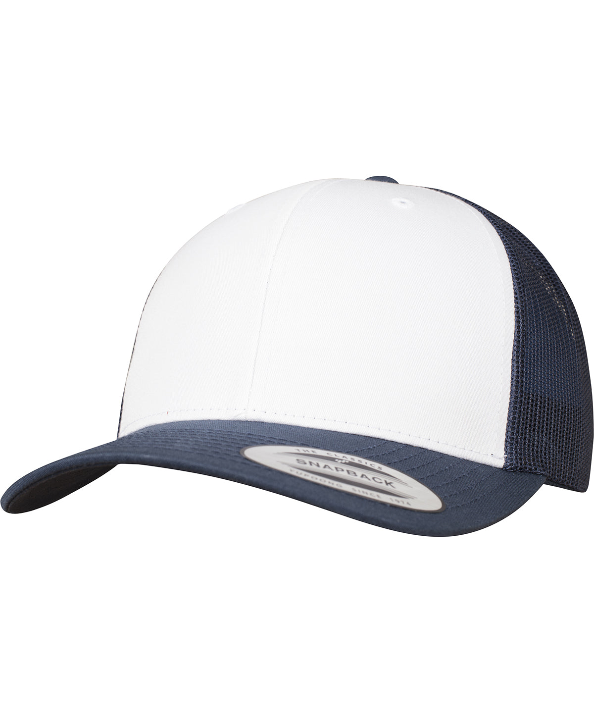 Húfur - Retro Trucker Coloured Front (6606CF)
