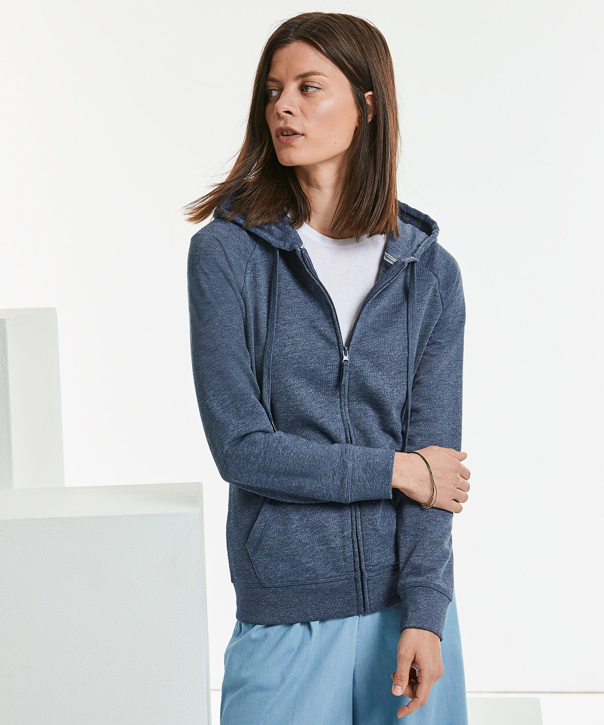 Hettupeysur - Women's HD Zipped Hood Sweatshirt