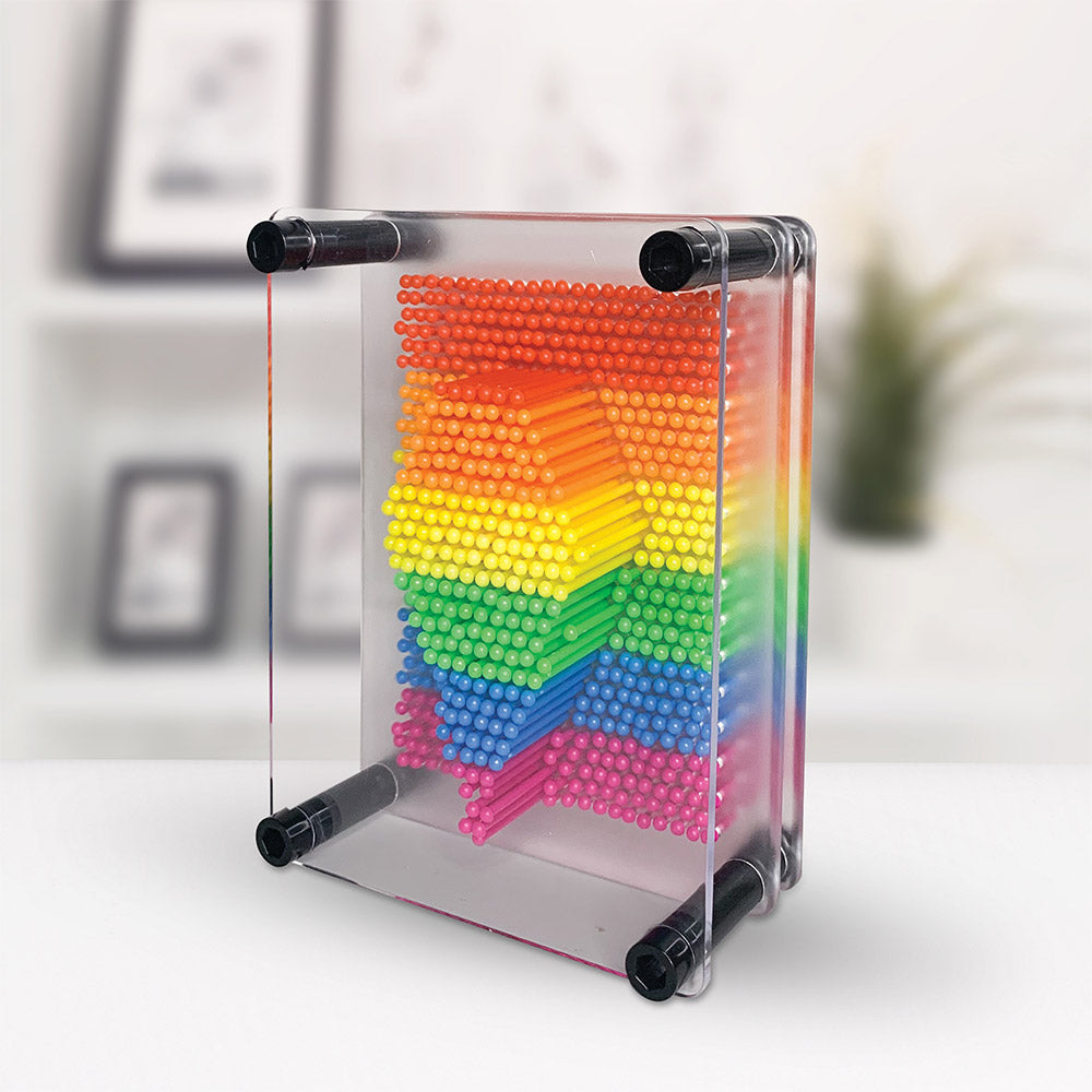 Rainbow Pin Art
