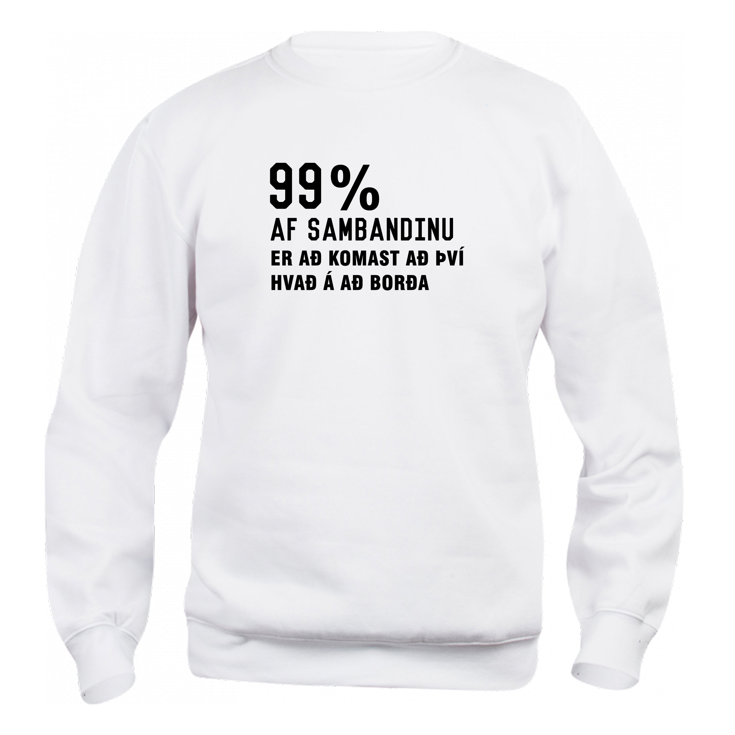 99_ AF SAMBANDINU - Peysa - Hvít