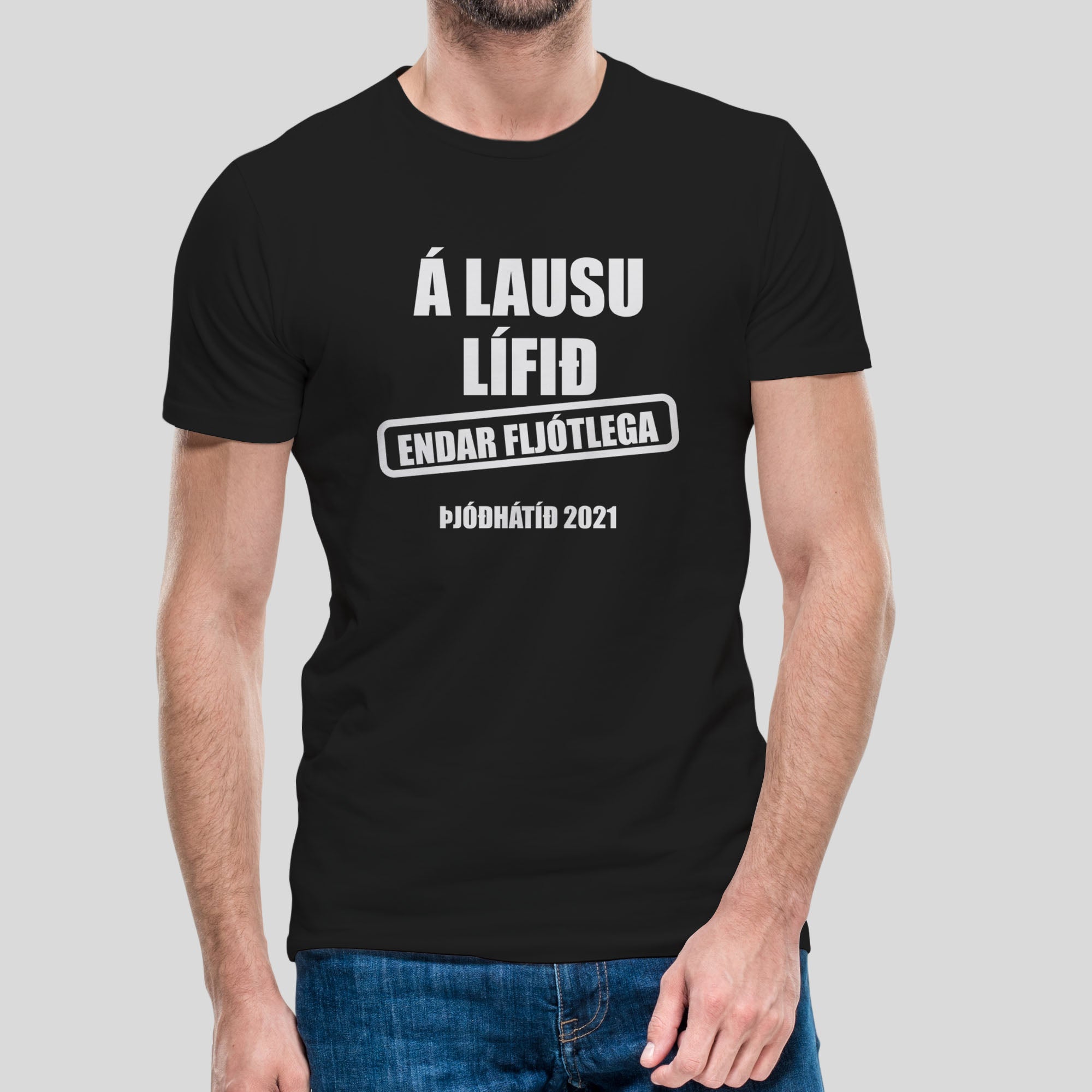 Á LAUSU LÍFIÐ - Þjóðhátíðarbolur