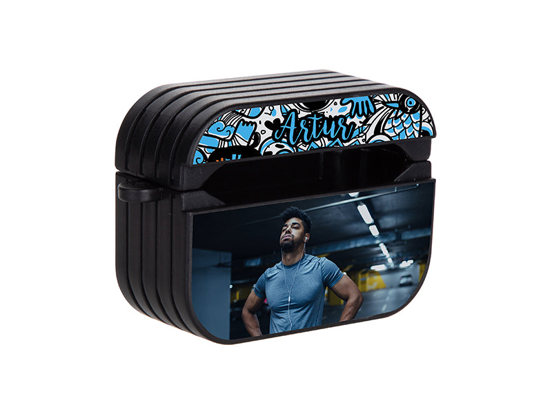 Hulstur fyrir AirPods Pro Heyrnartól með þínum eigin texta eða mynd.