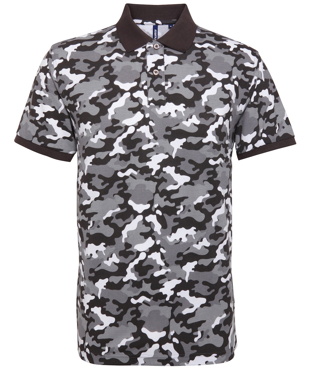 Pólóbolir - Men's Camo Piqué Polo