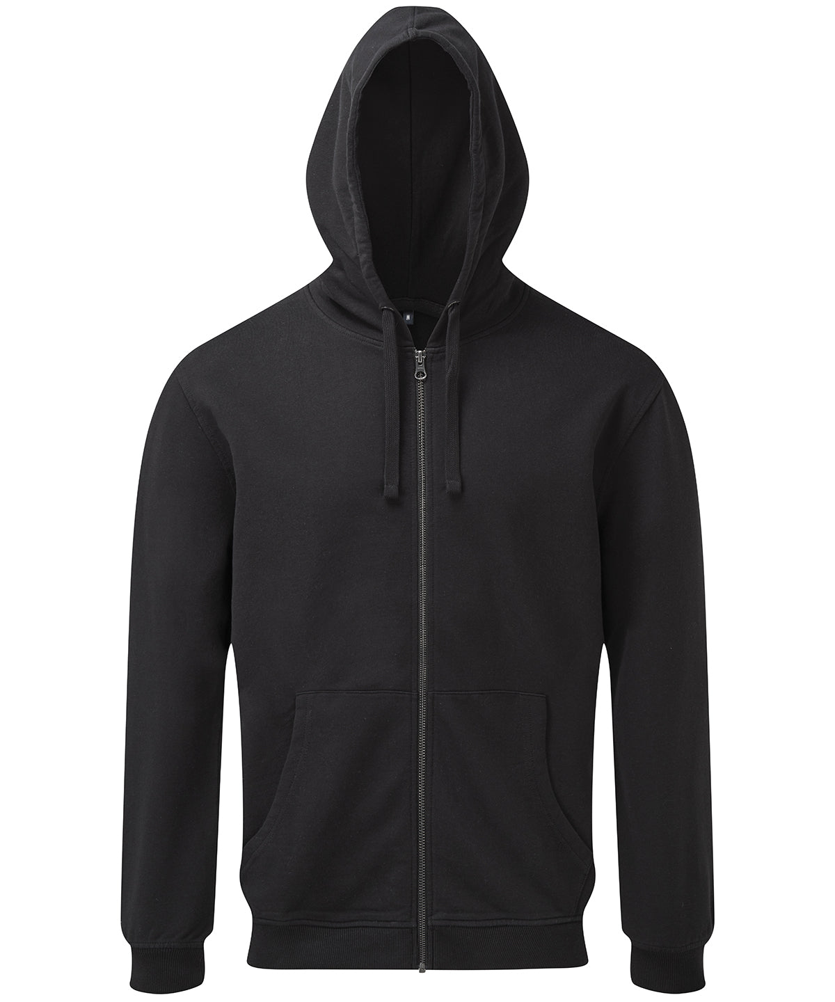 Hettupeysur - Men's Coastal Vintage Wash Loop Back Zip Through Hoodie