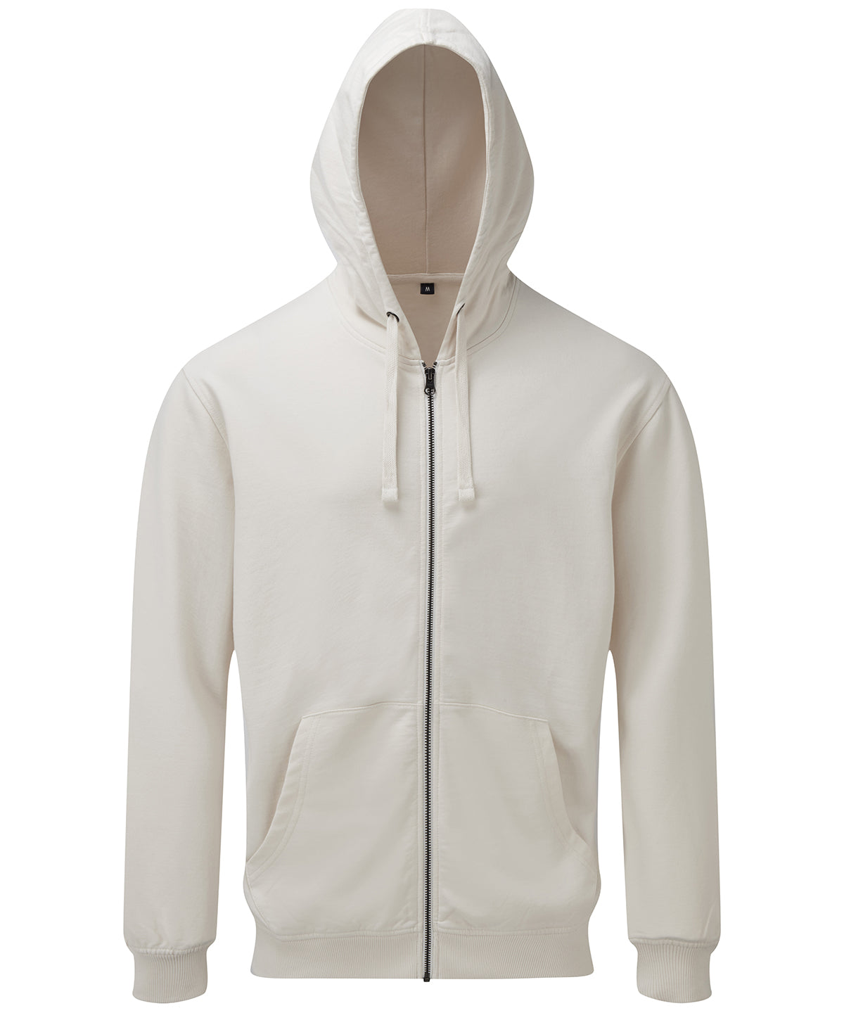 Hettupeysur - Men's Coastal Vintage Wash Loop Back Zip Through Hoodie