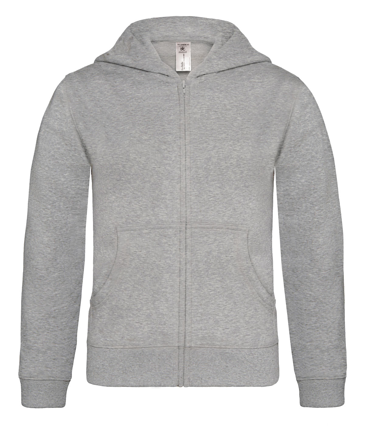 Hettupeysur - B&C Hooded Full-zip /kids