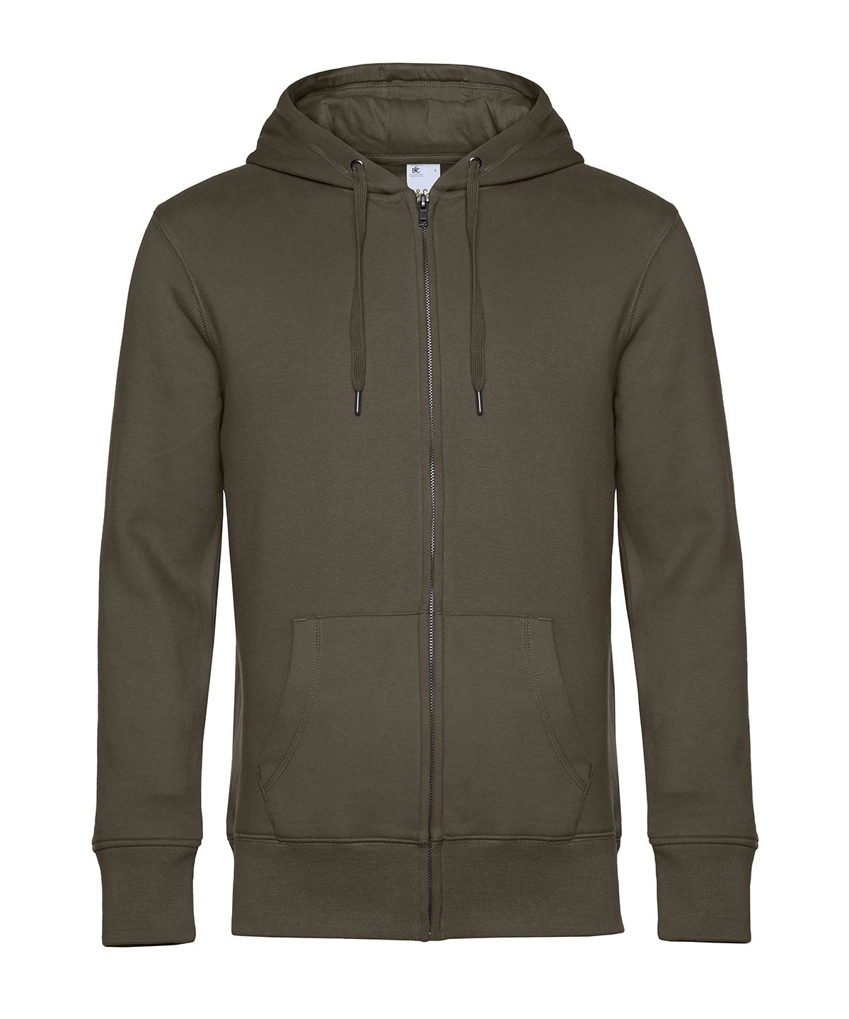 Hettupeysur - B&C KING Zipped Hood