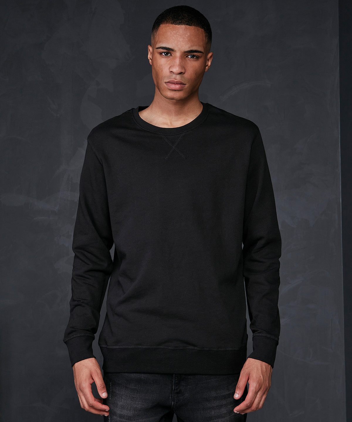 Háskólapeysur - Basic Crew Neck
