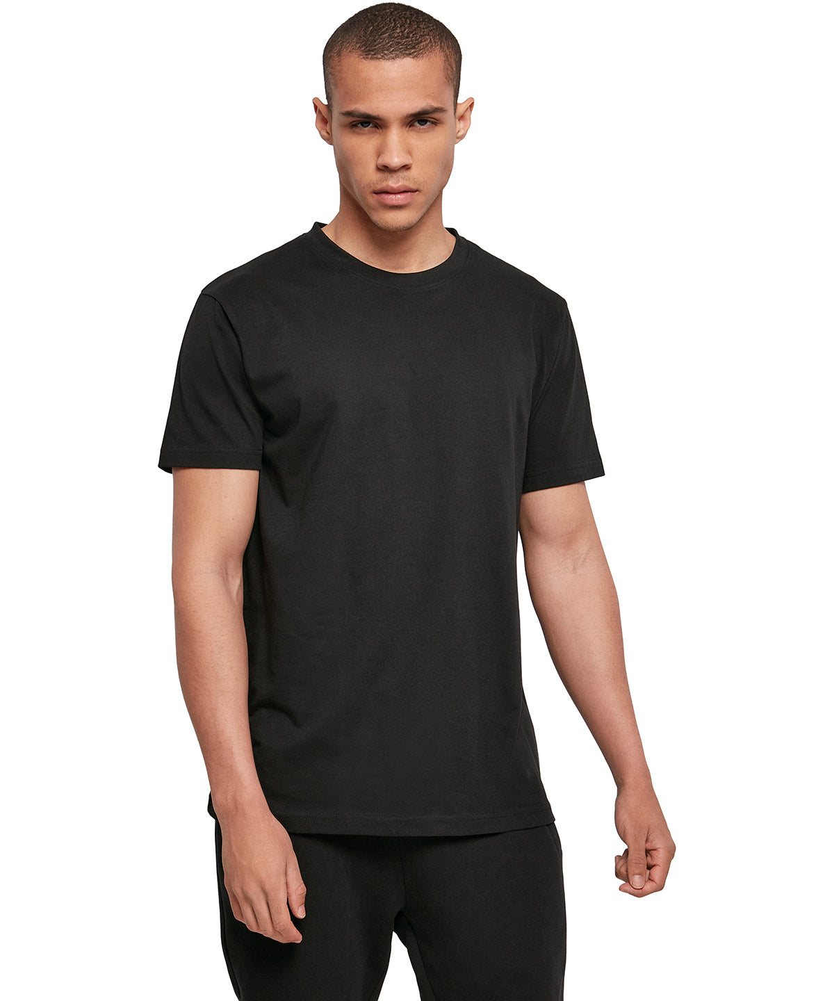 Stuttermabolir - Basic Round Neck Tee