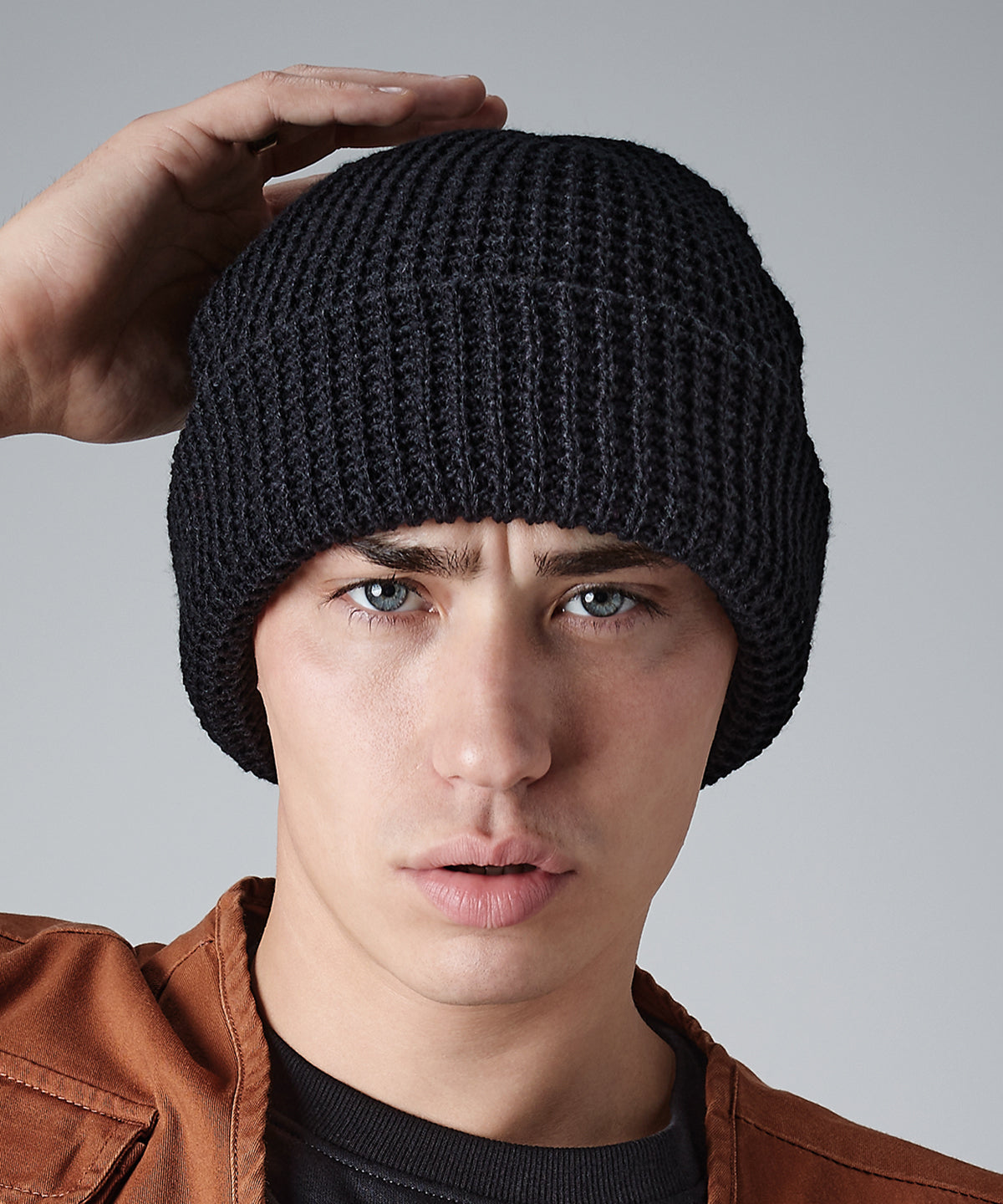 Húfur - Classic Waffle Knit Beanie