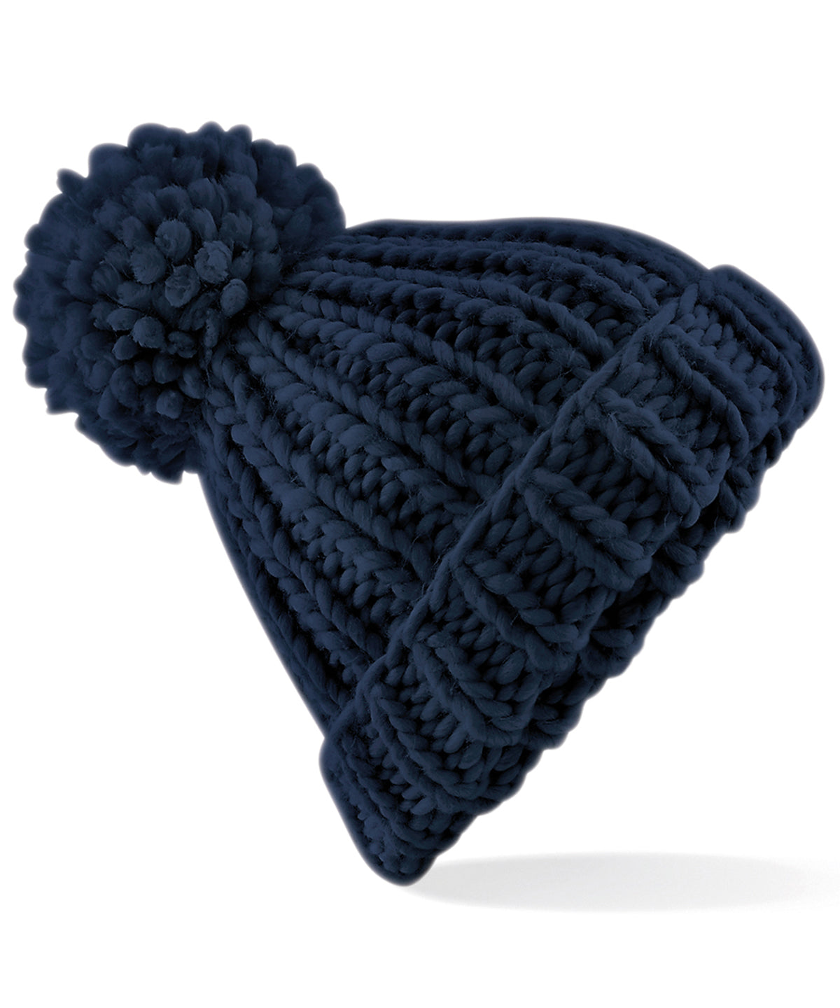 Húfur - Oversized Hand-knitted Beanie