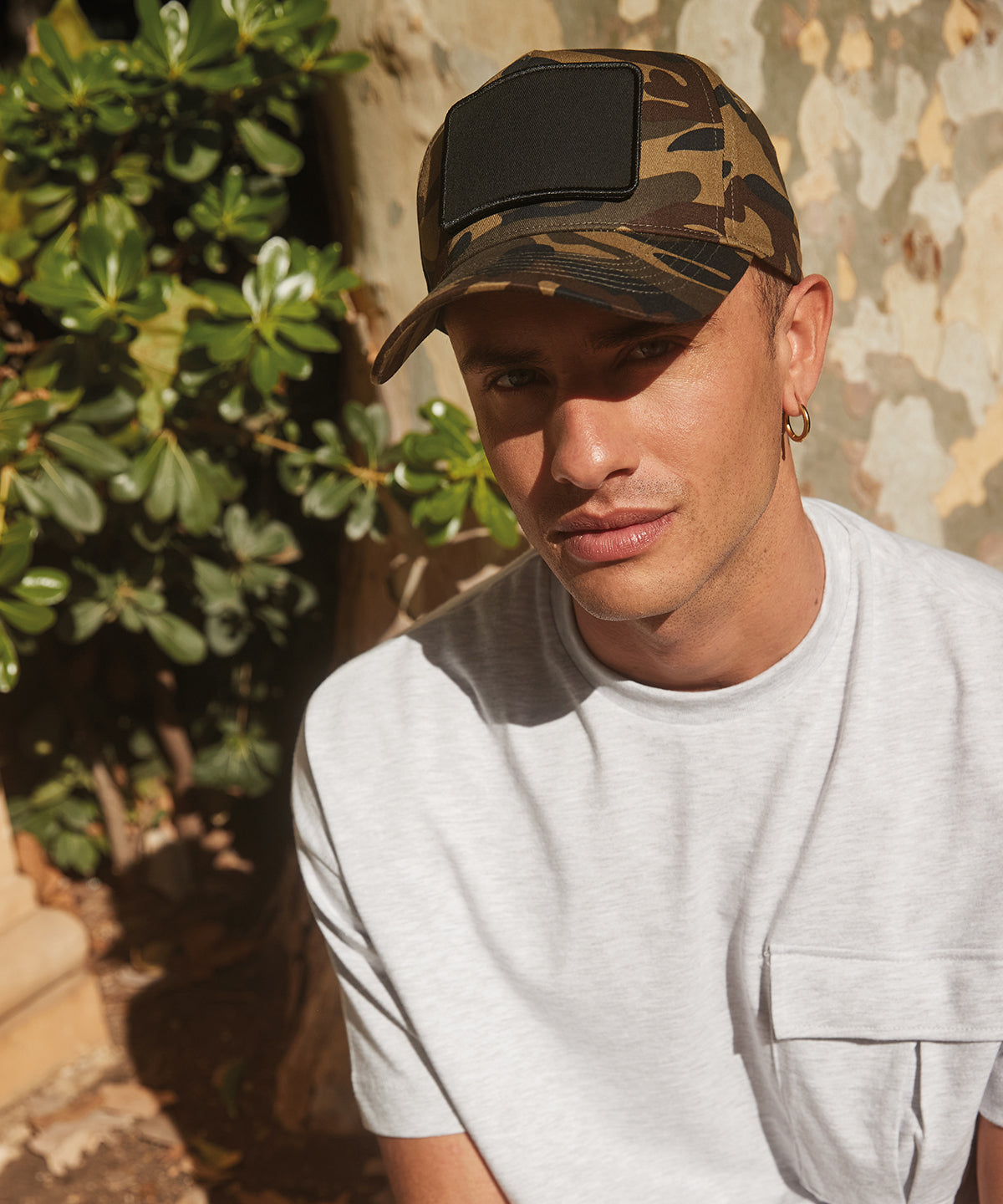 Húfur - Removable Patch 5-panel Cap