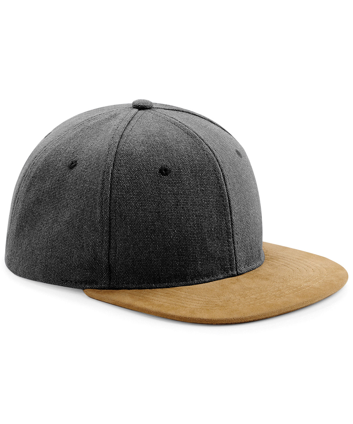 Húfur - Suede Peak Snapback