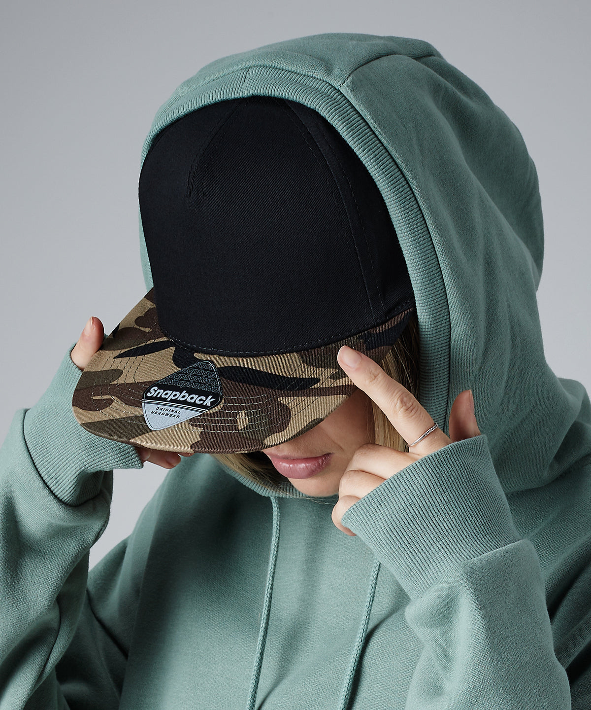 Húfur - Camo Snapback