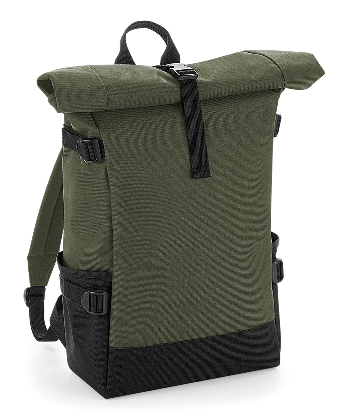 Töskur - Block Roll-top Backpack