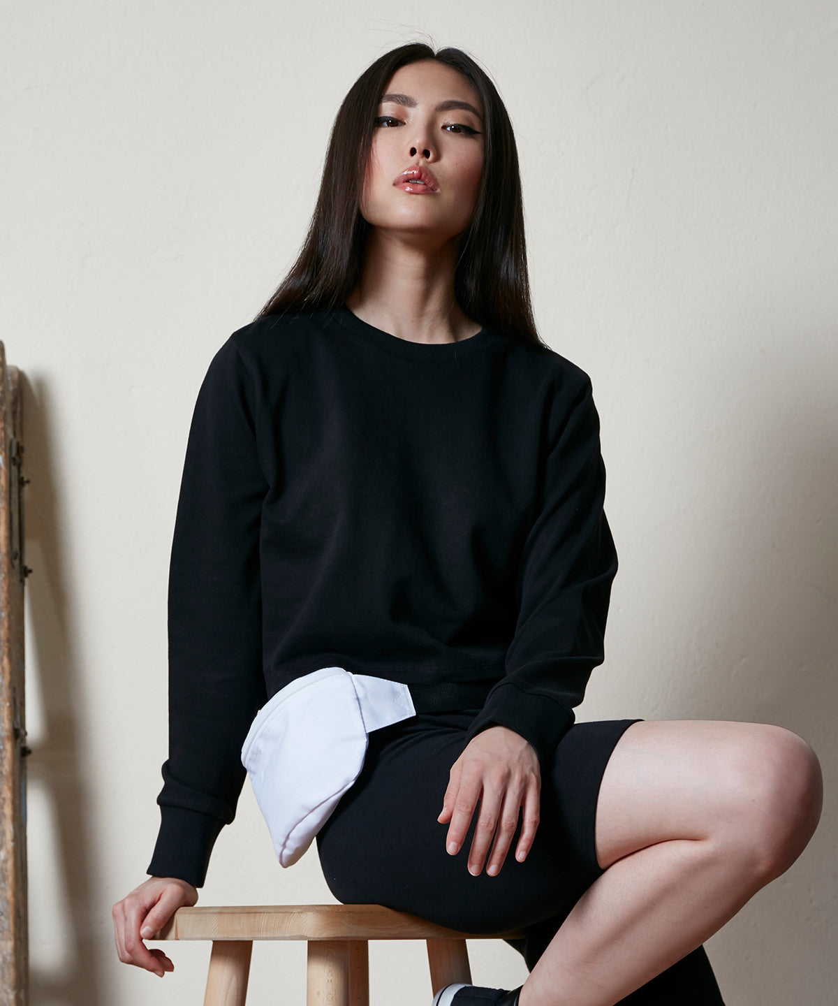 Háskólapeysur - Women’s Terry Cropped Crew