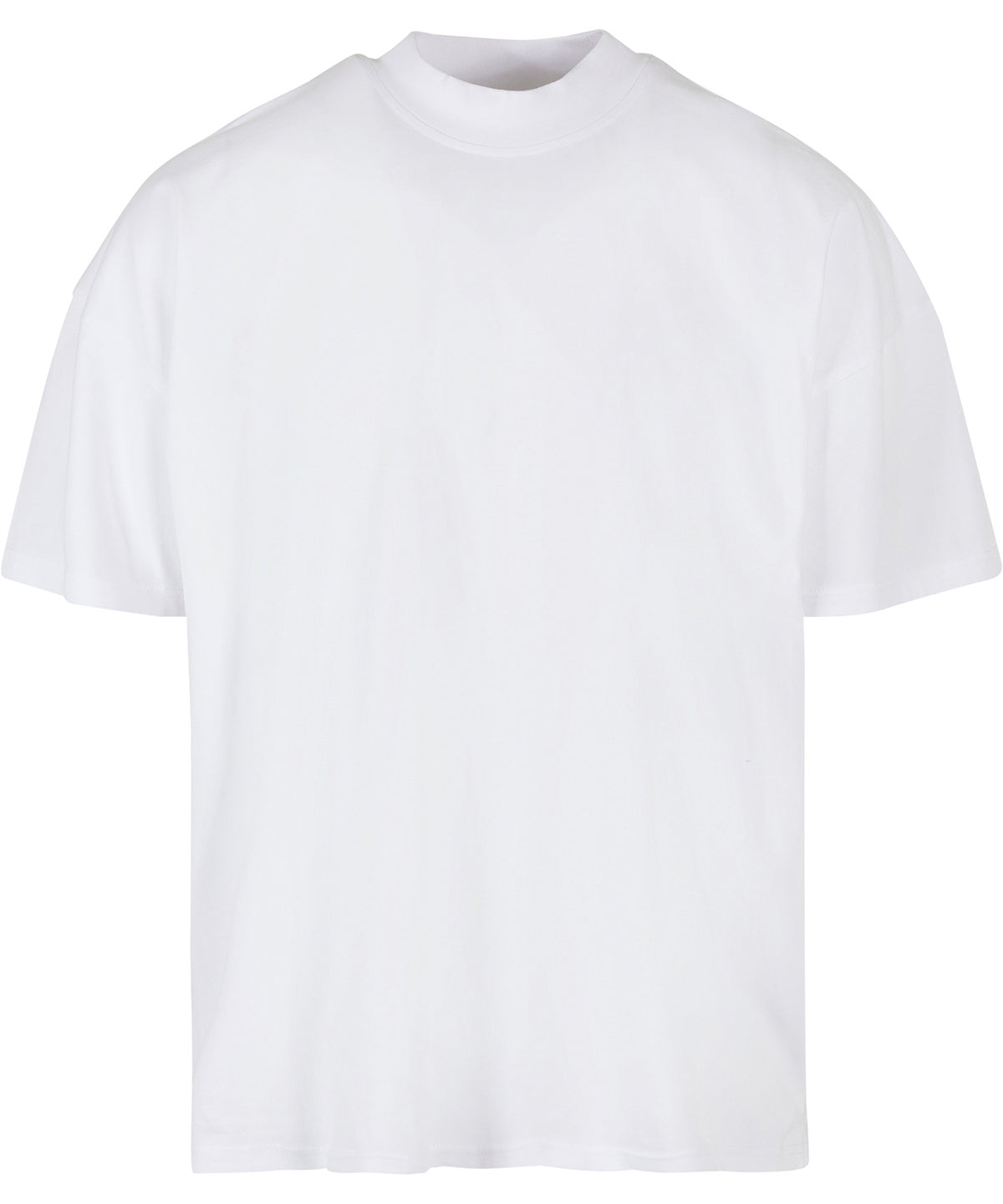 Stuttermabolir - Oversized Mock Neck Tee