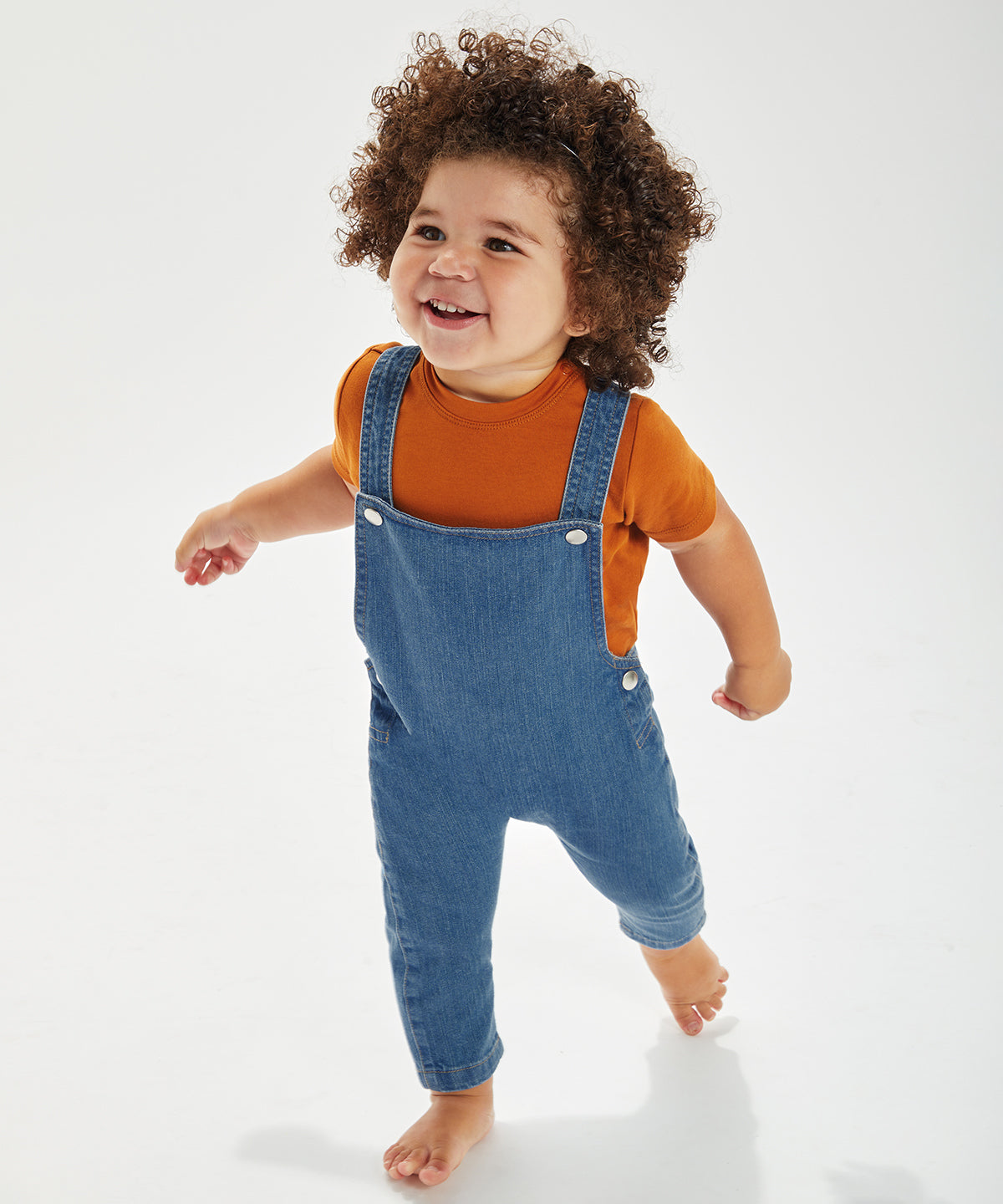 Buxur - Baby Rocks Denim Dungarees