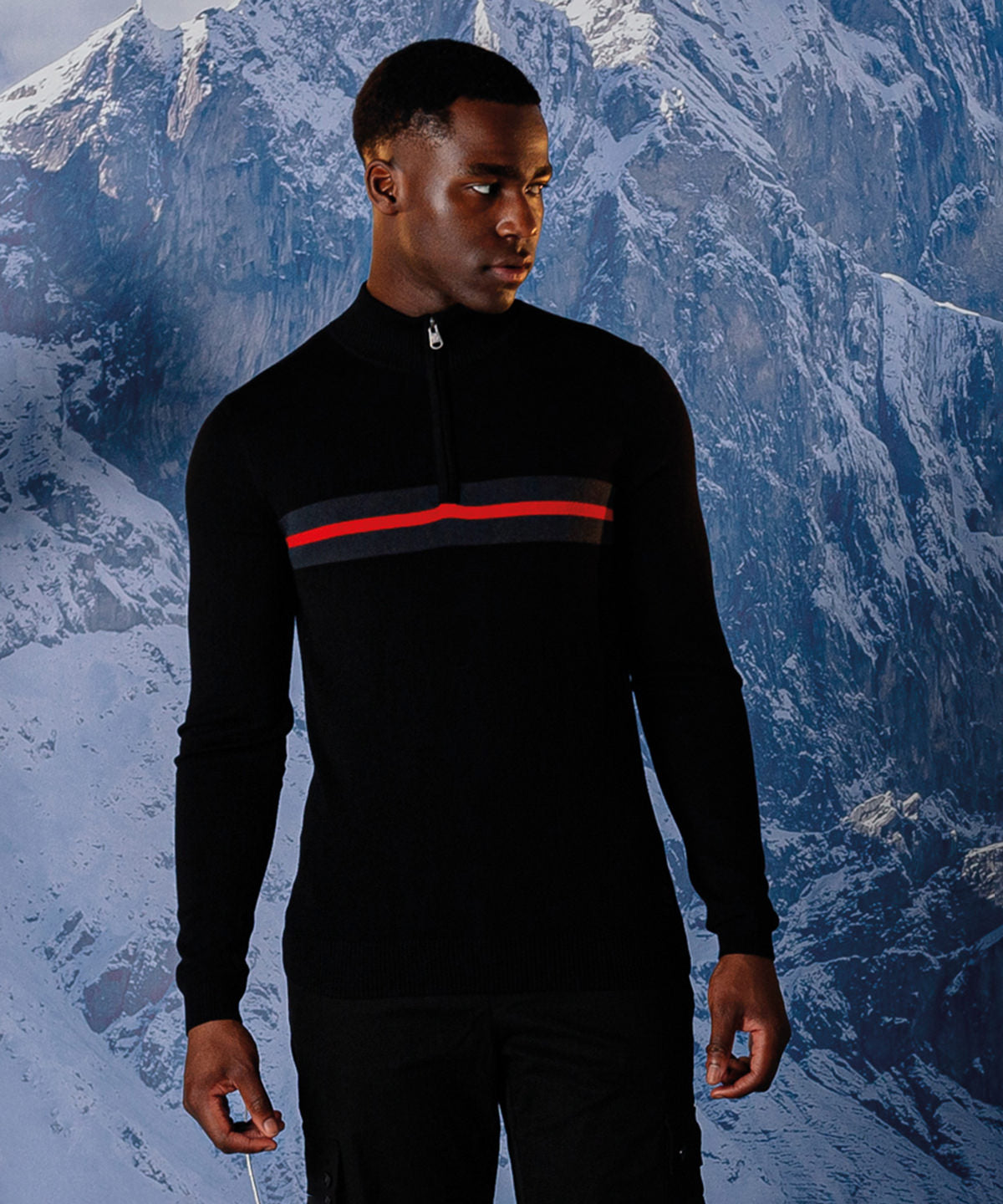 Unite Us 1/4 Zip Knitted Sweater