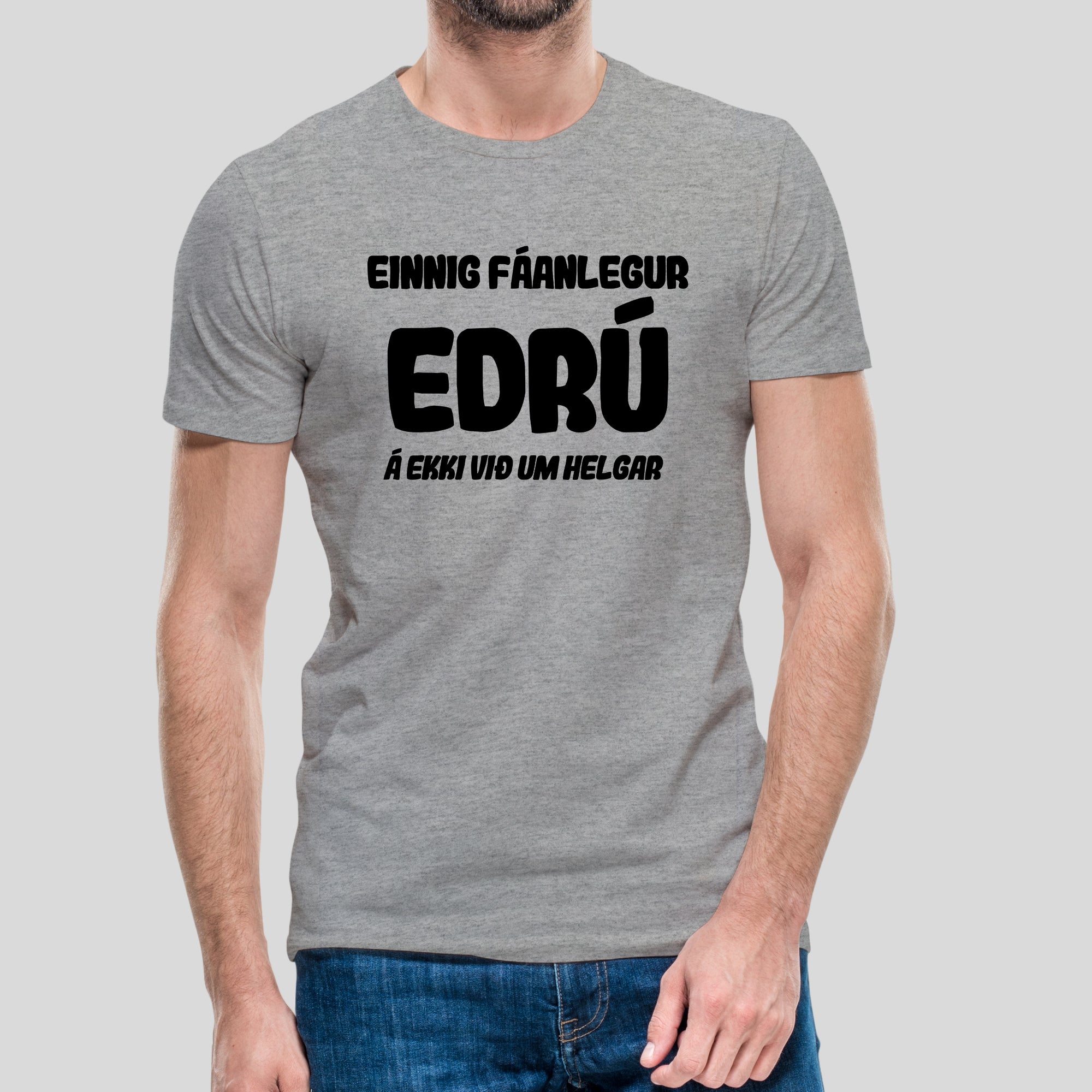 EINNIG FÁANLEGUR EDRÚ - Grár bolur