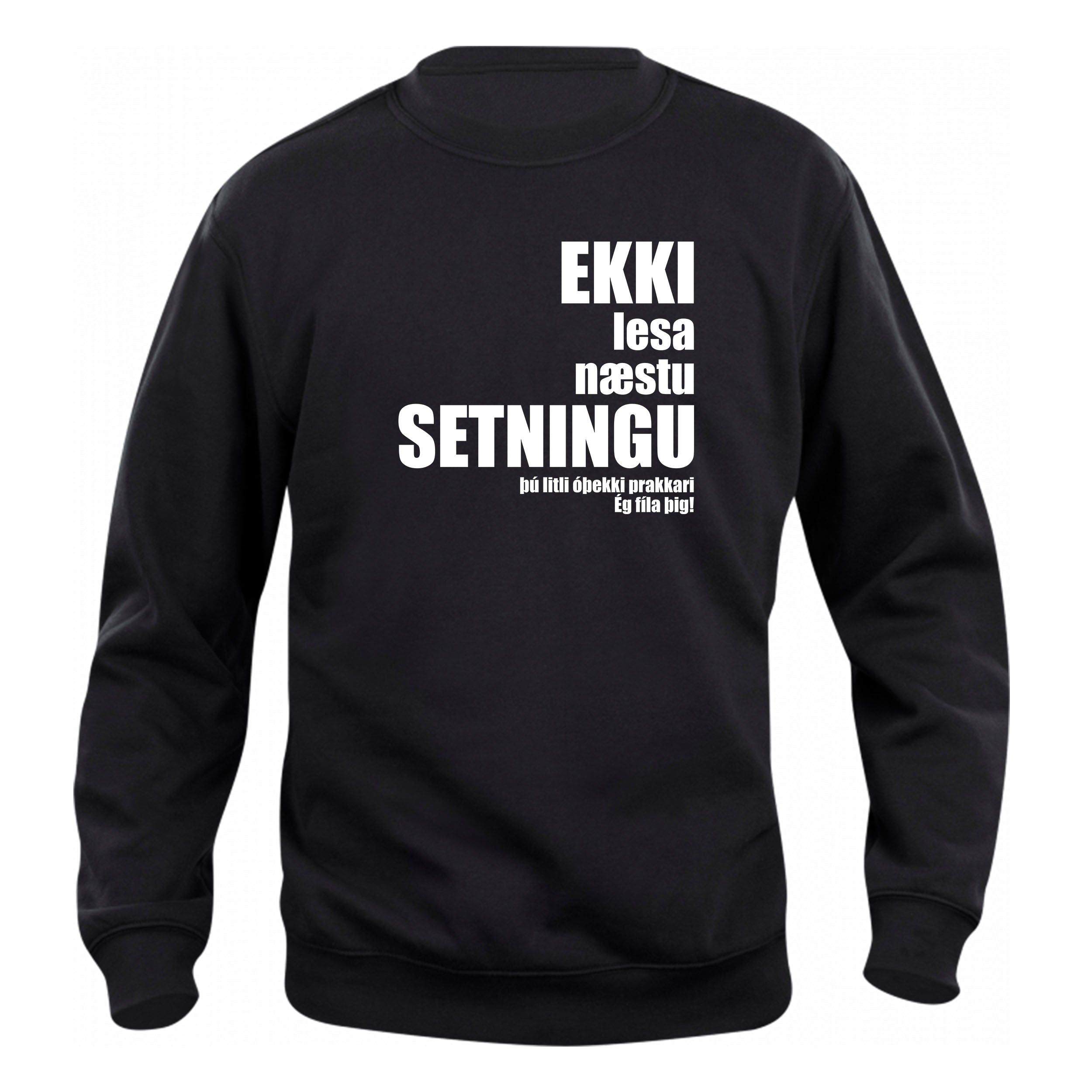 EKKI - Peysa - Svört