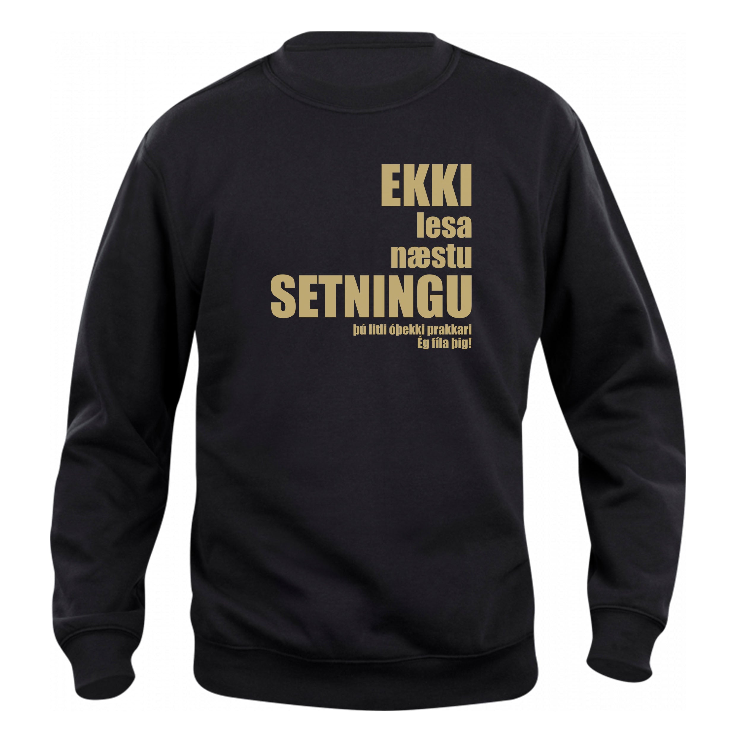 EKKI - Peysa - Svört