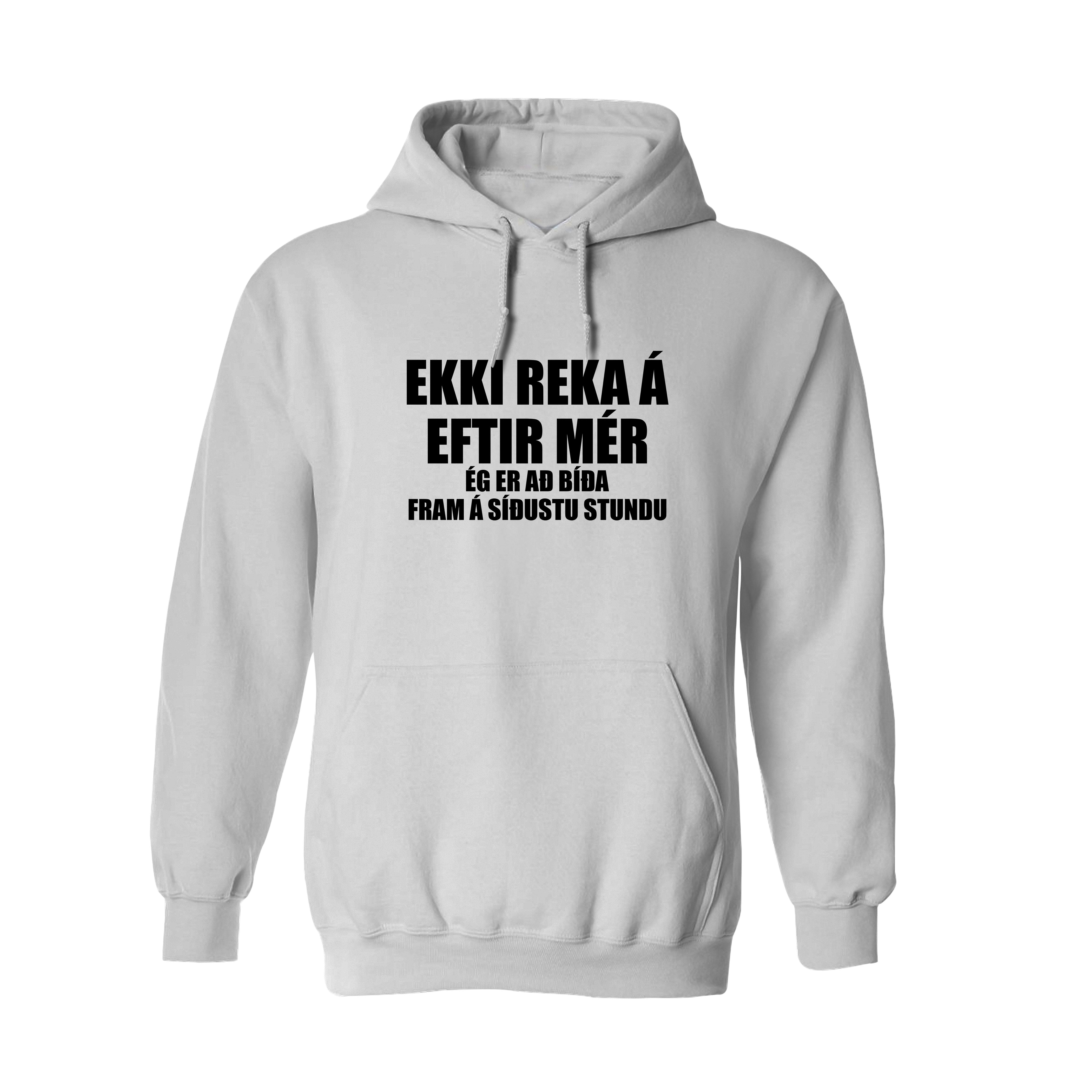 EKKI REKA Á - Hettupeysa - Hvít