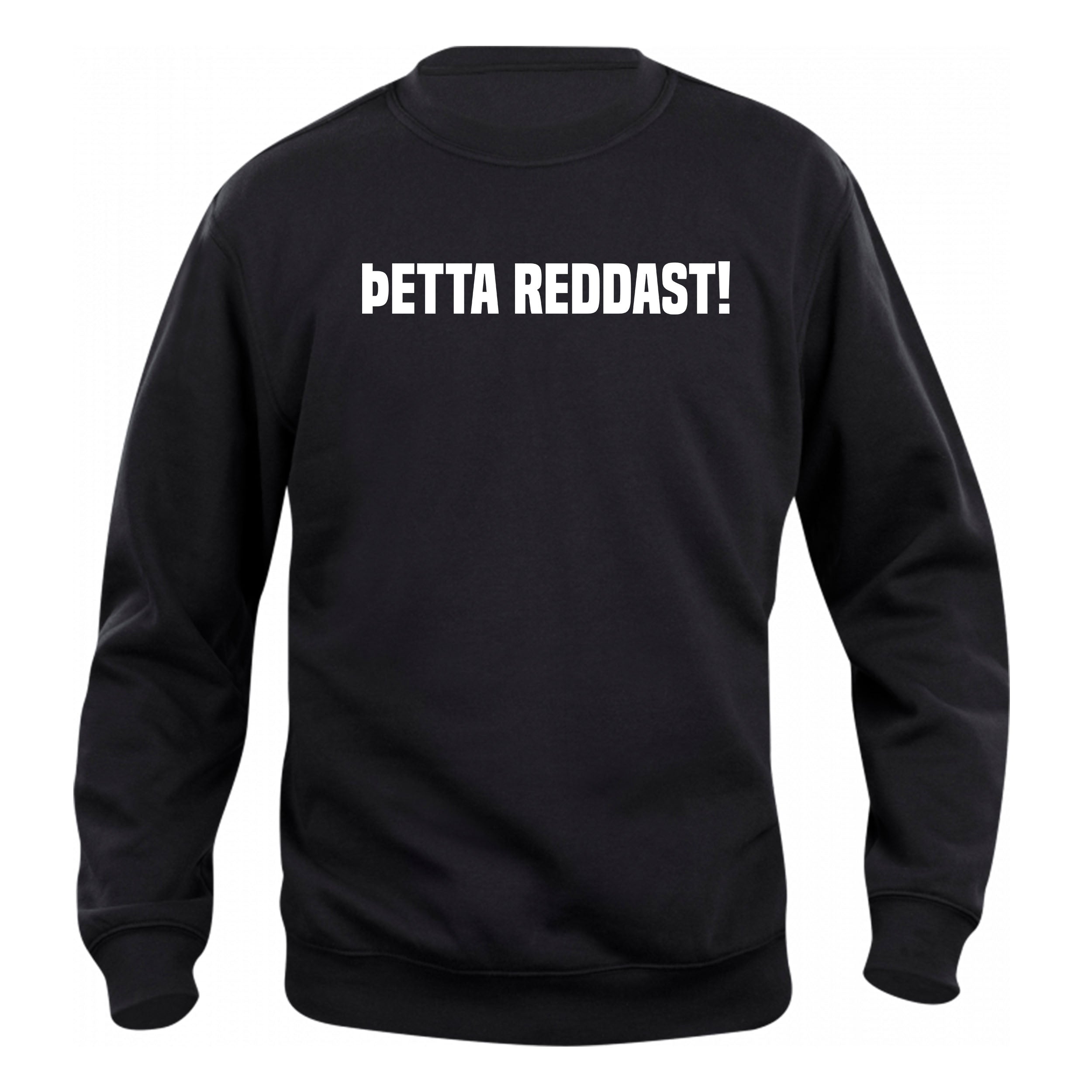 ÞETTA REDDAST! - Peysa - Svört