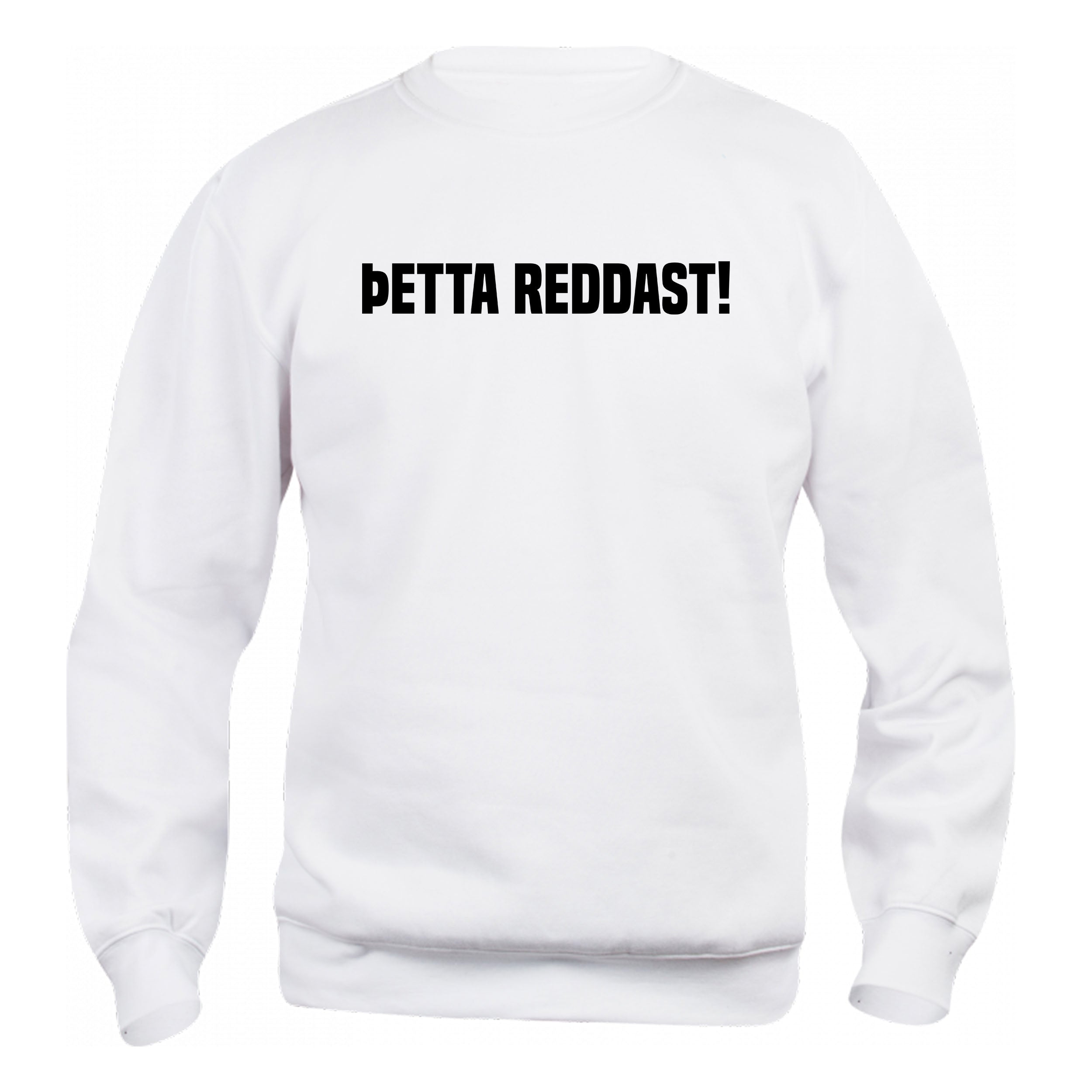 ÞETTA REDDAST! - Peysa - Hvít