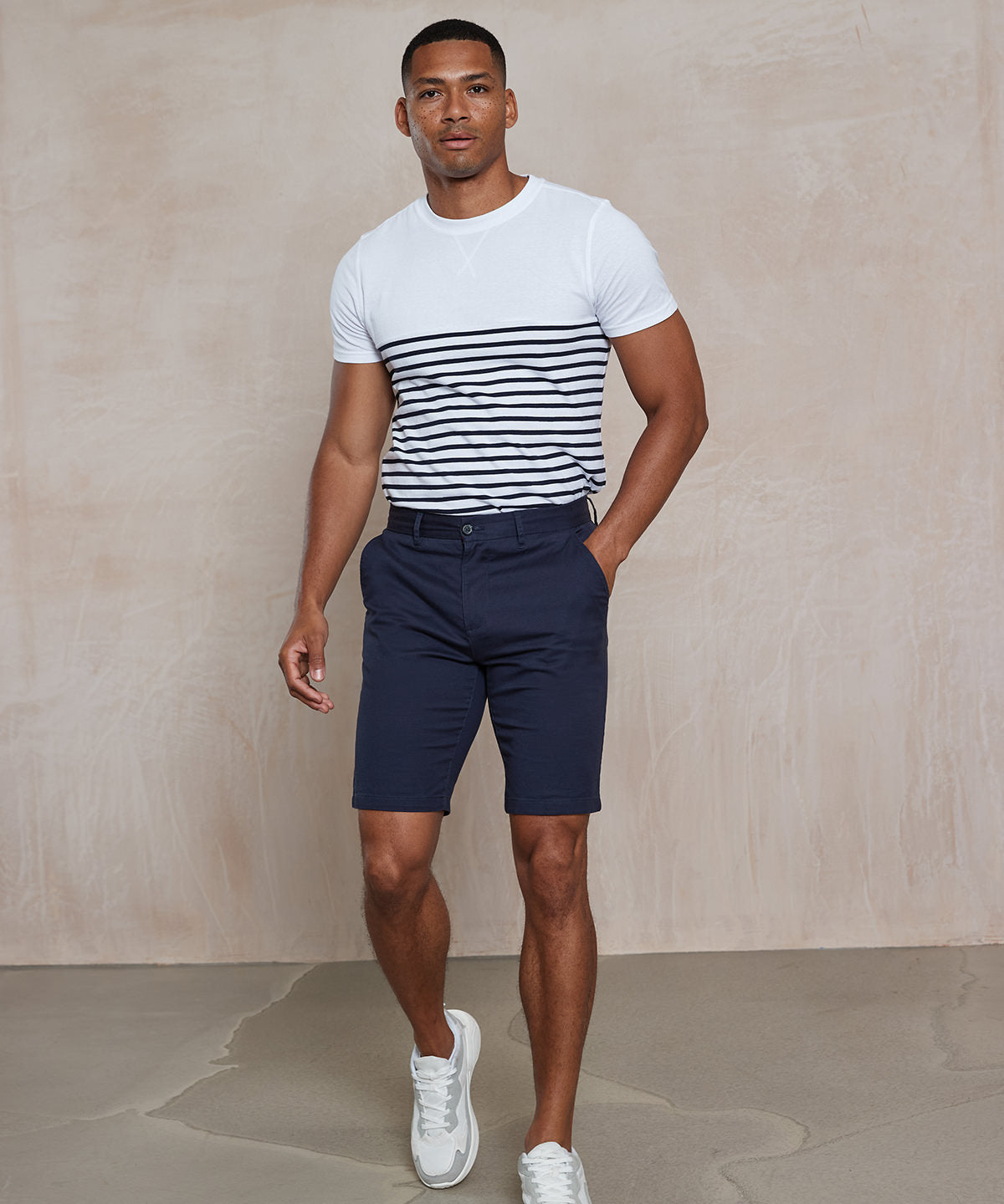 Stuttbuxur - Stretch Chino Shorts