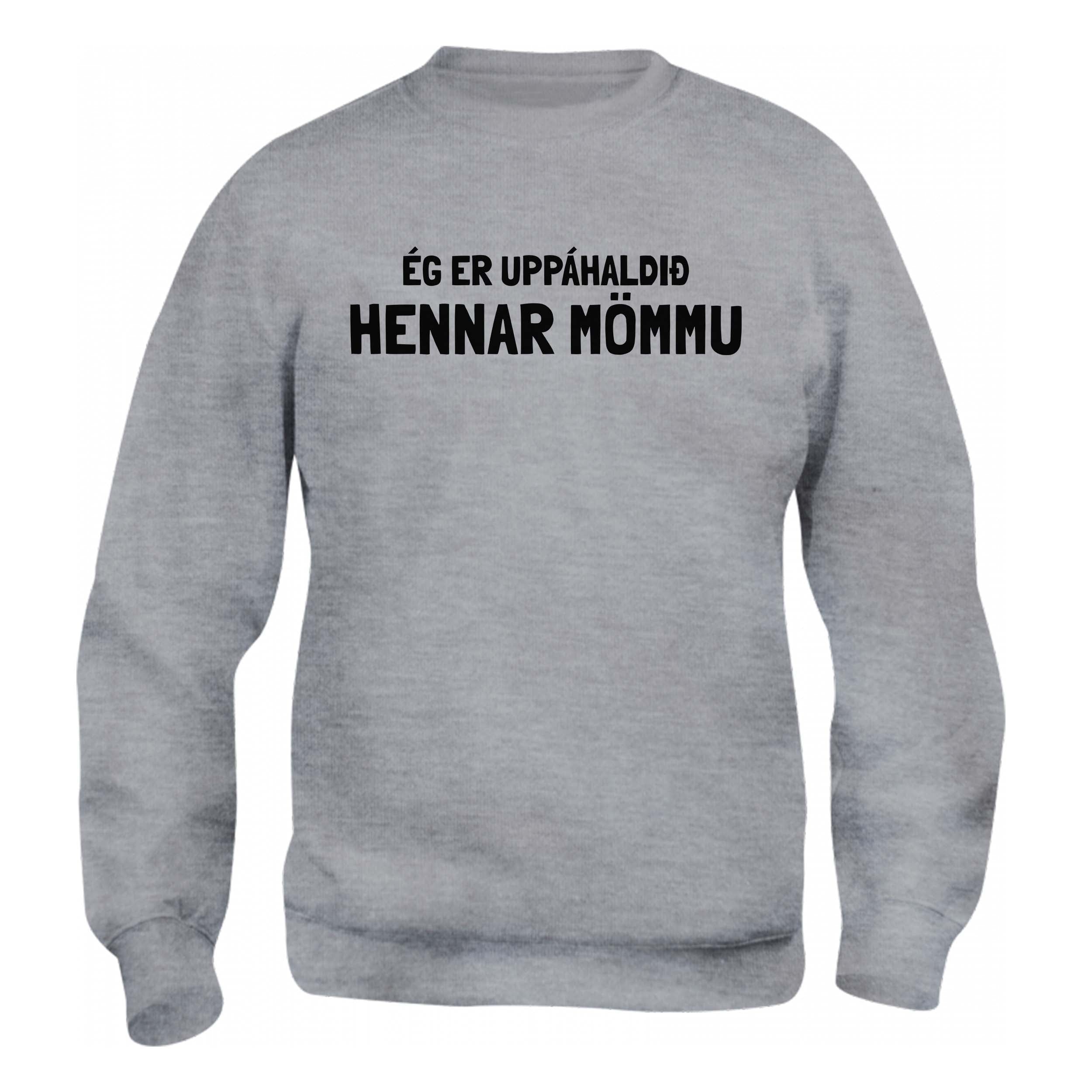 ÉG ER - UPPÁHALDIÐ MÖMMU - Peysa - Grá