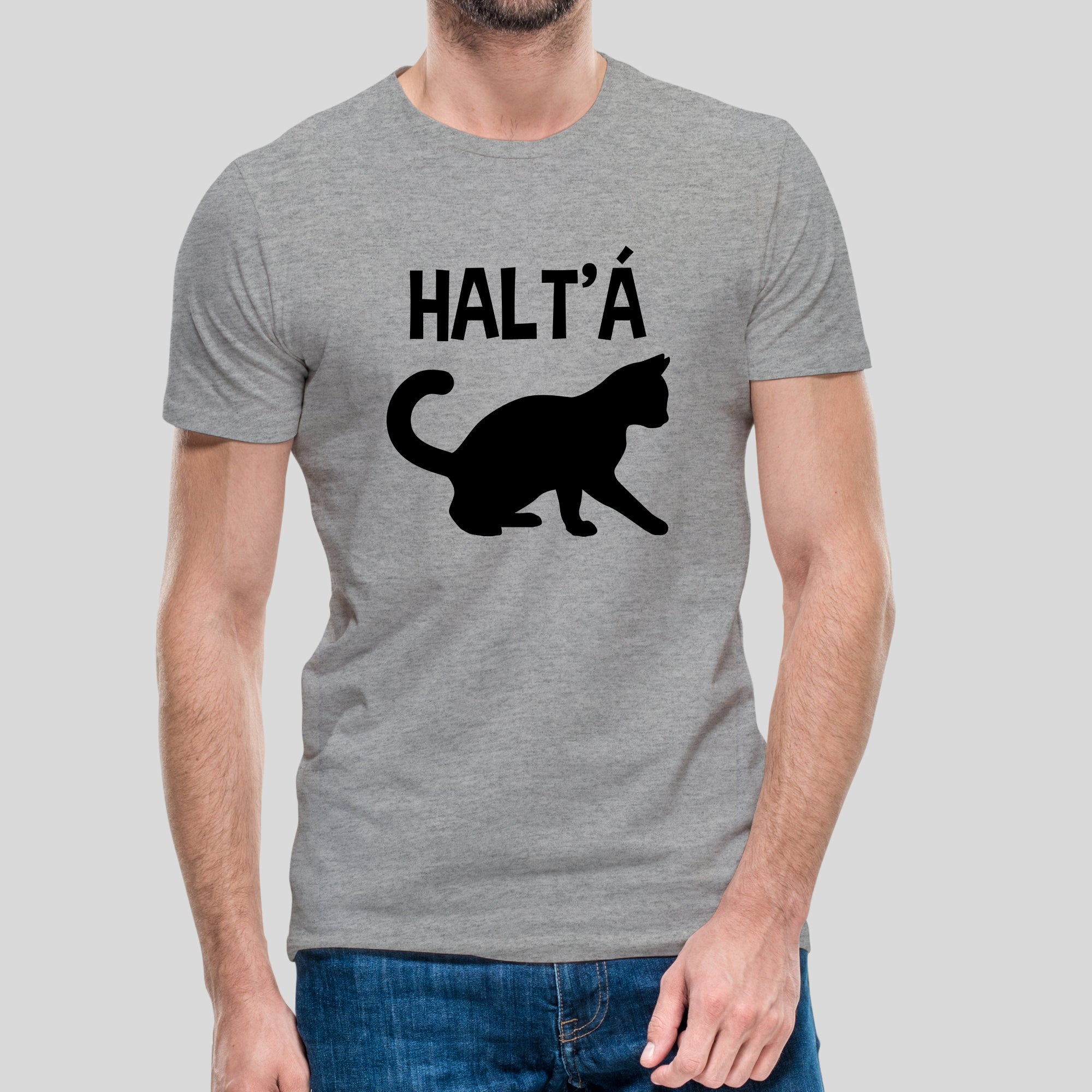 HALT'Á - Grár bolur