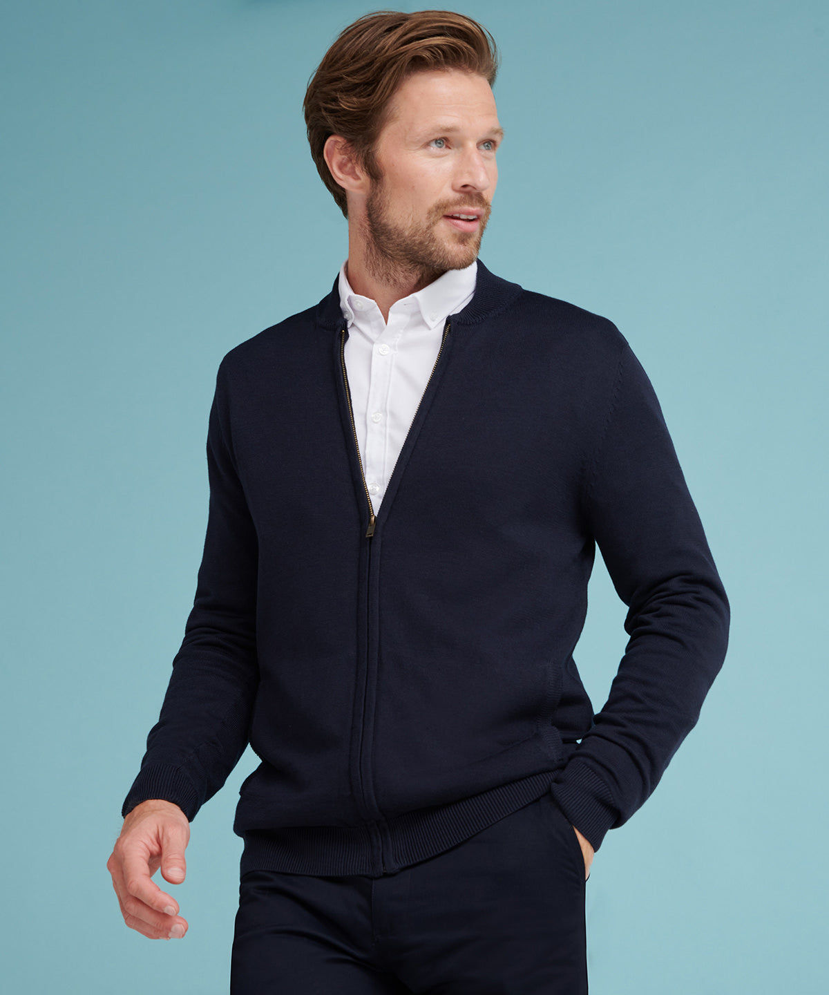 Jakkar - Unisex Zip-through Cardigan