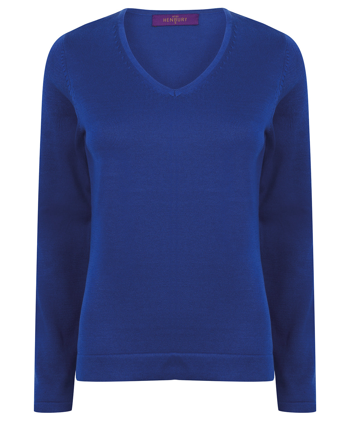 Prjónaðar peysur - Women's 12 Gauge V-neck Jumper