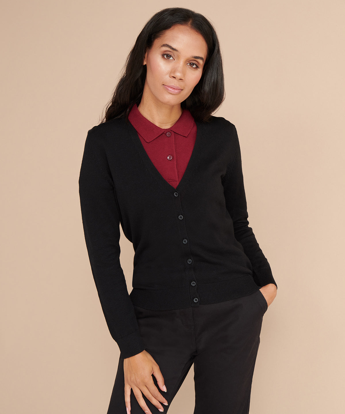 Cardigans - Women's V-neck Cardigan