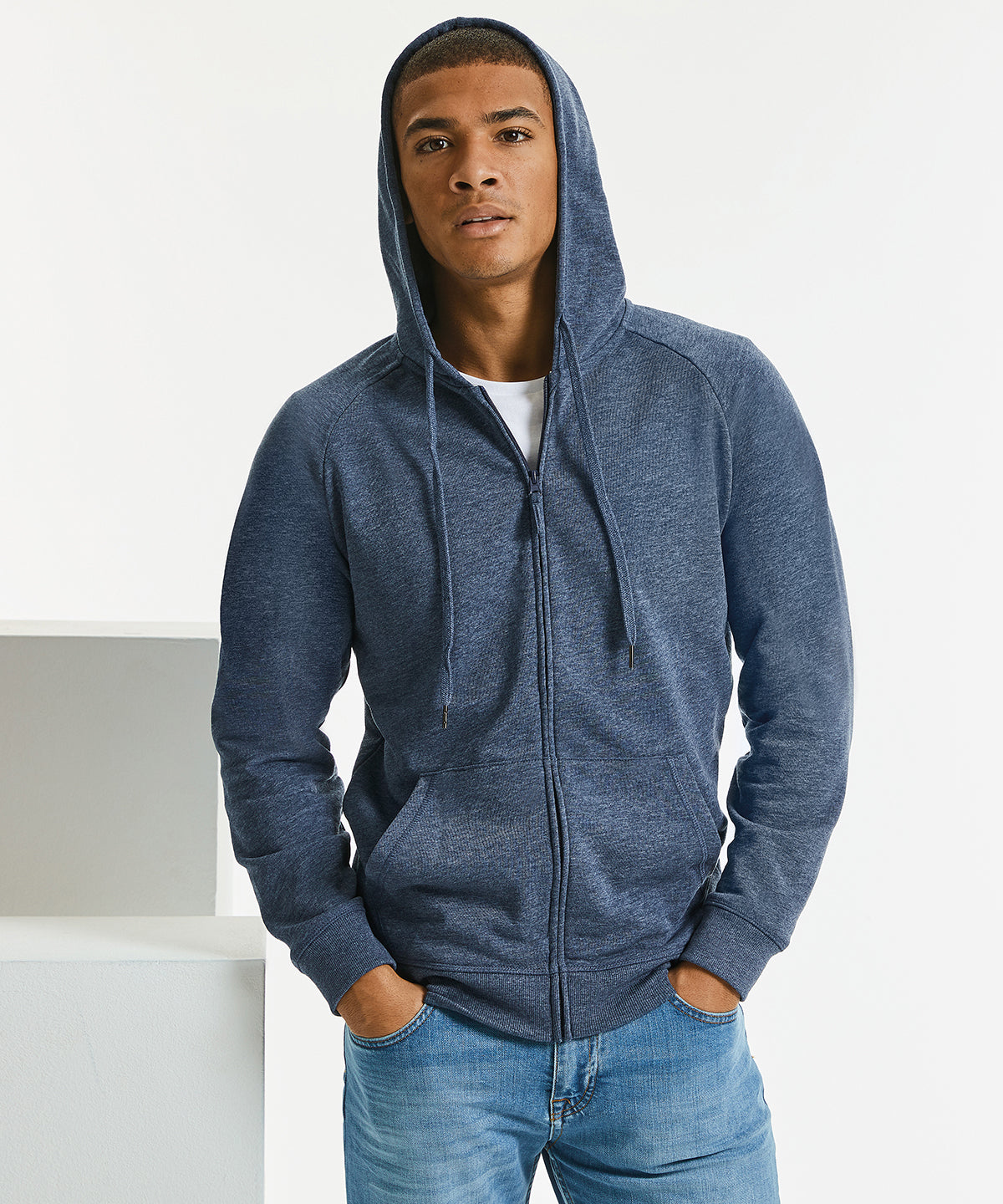 Hettupeysur - HD Zipped Hood Sweatshirt
