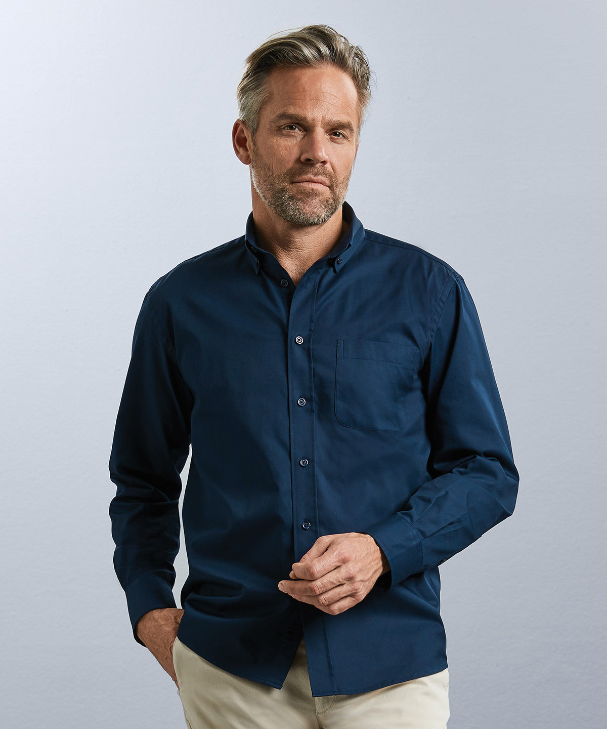 Bolir - Long Sleeve Classic Twill Shirt