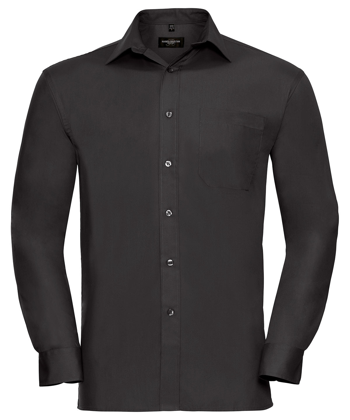 Bolir - Long Sleeve Pure Cotton Easycare Poplin Shirt