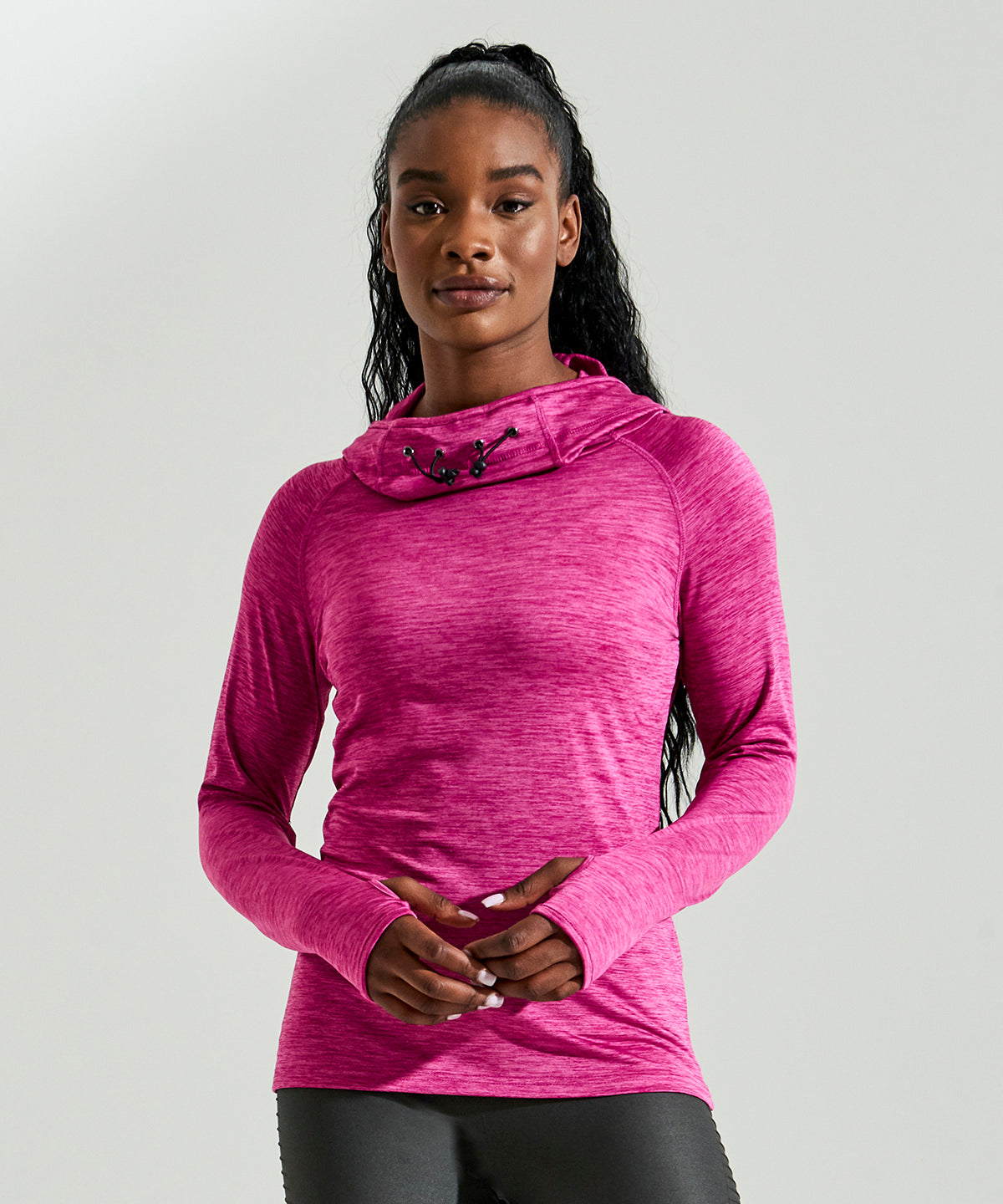 Íþróttatoppar - Women's Cool Cowl Neck Top