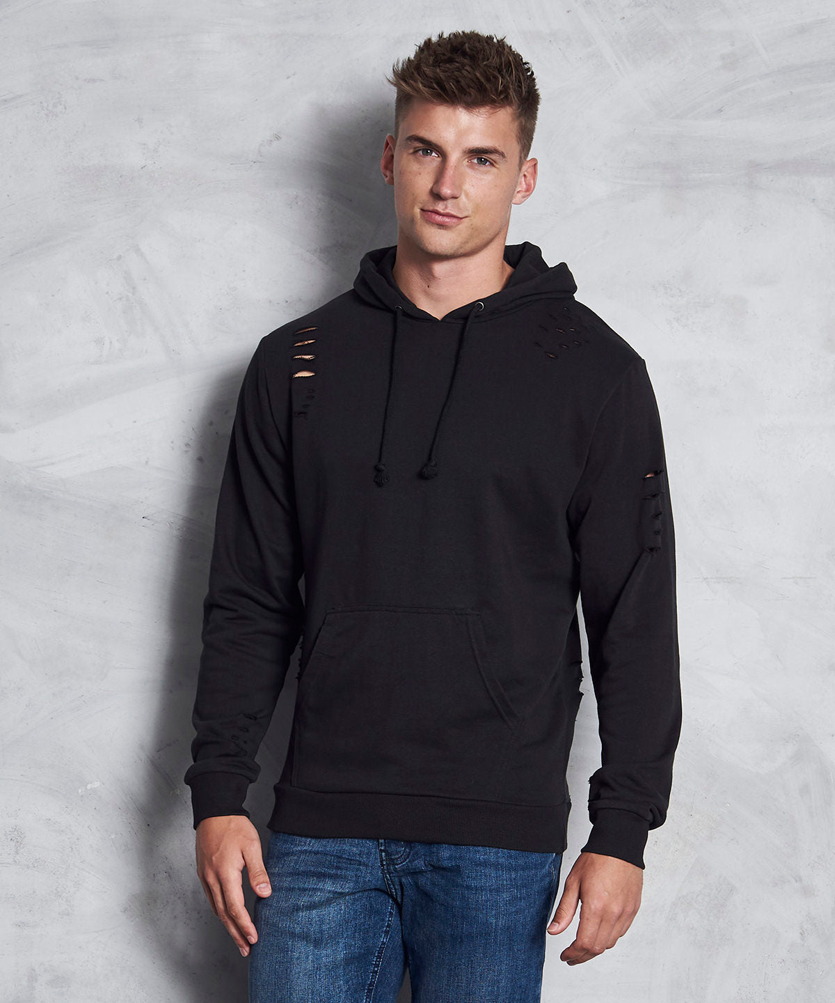 Hettupeysur - Distressed Hoodie