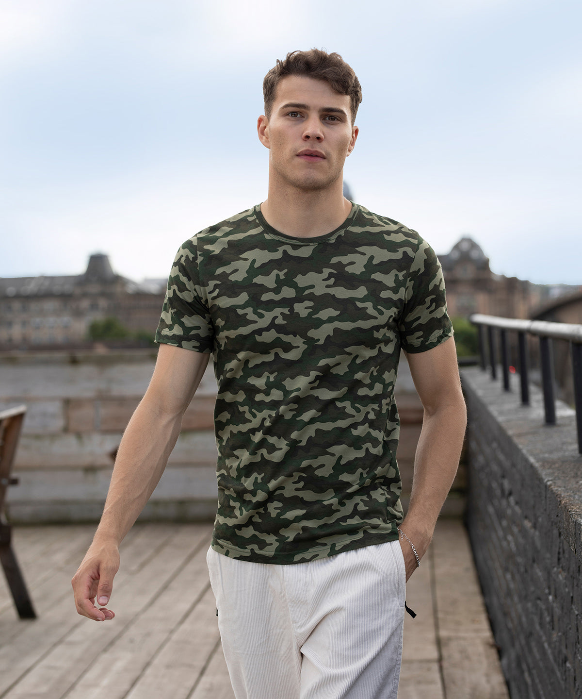 Stuttermabolir - Camo T