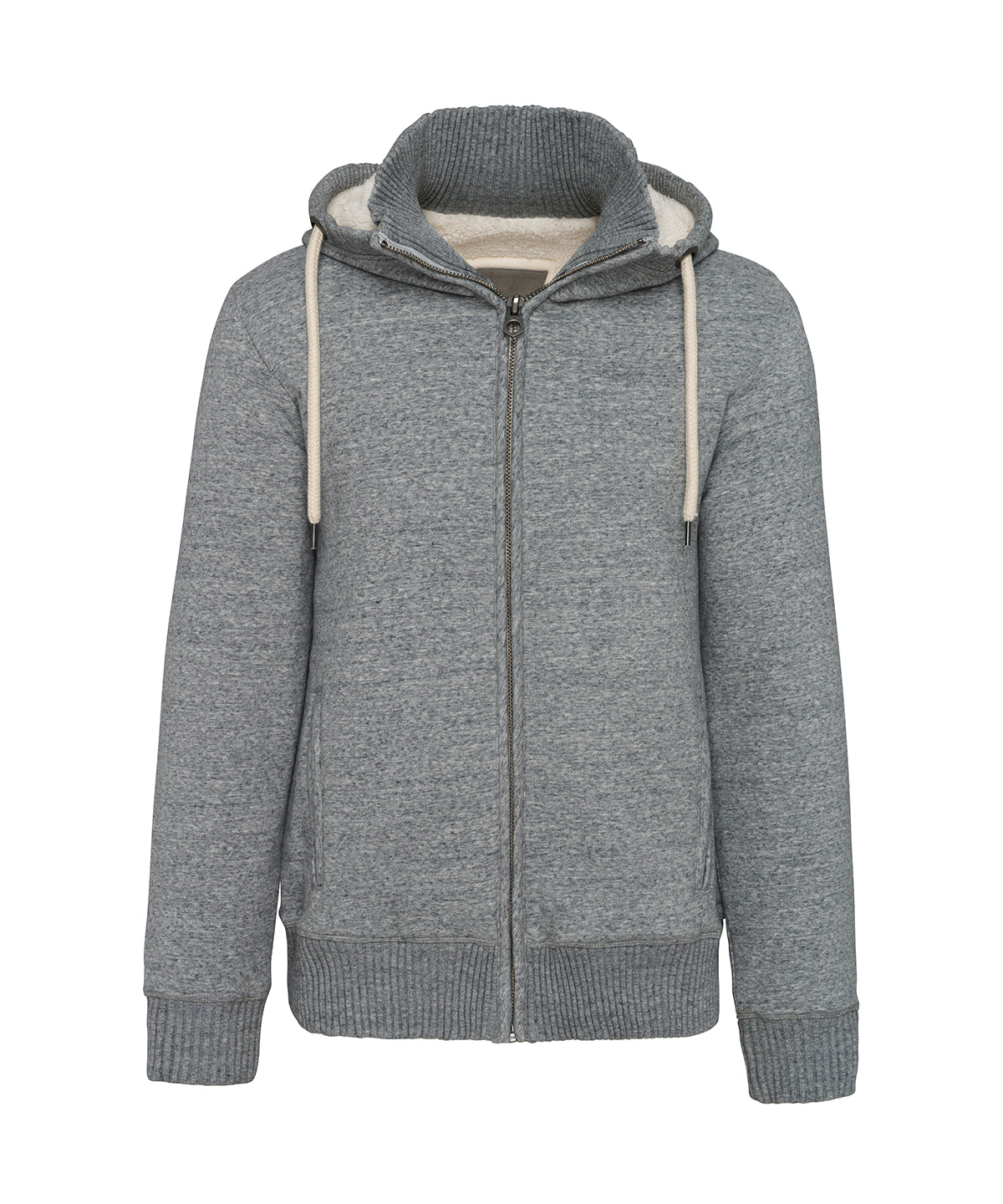 Hettupeysur - Vintage Sherpa-lined Fleece Jacket
