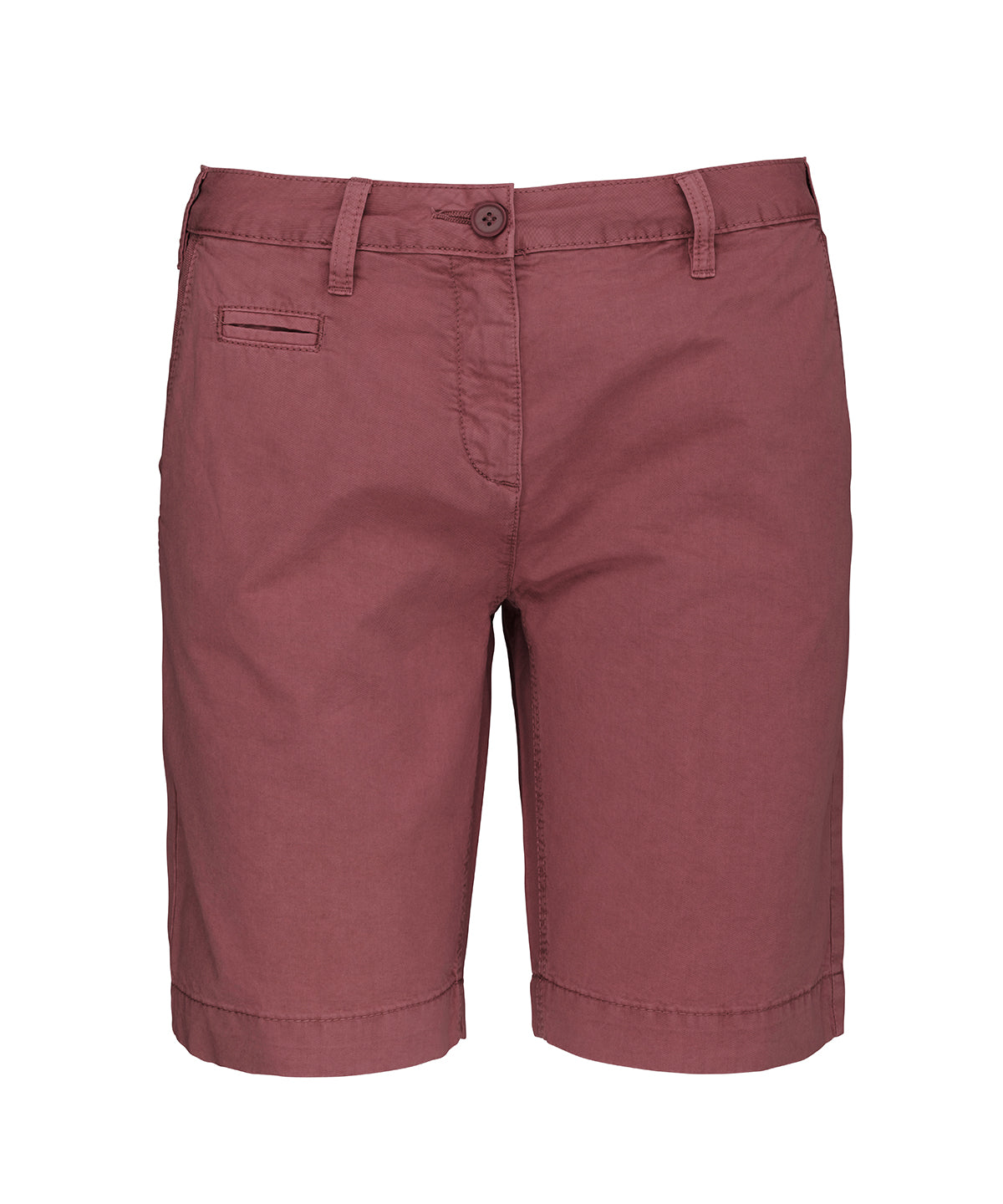 Stuttbuxur - Ladies' Washed Effect Bermuda Shorts