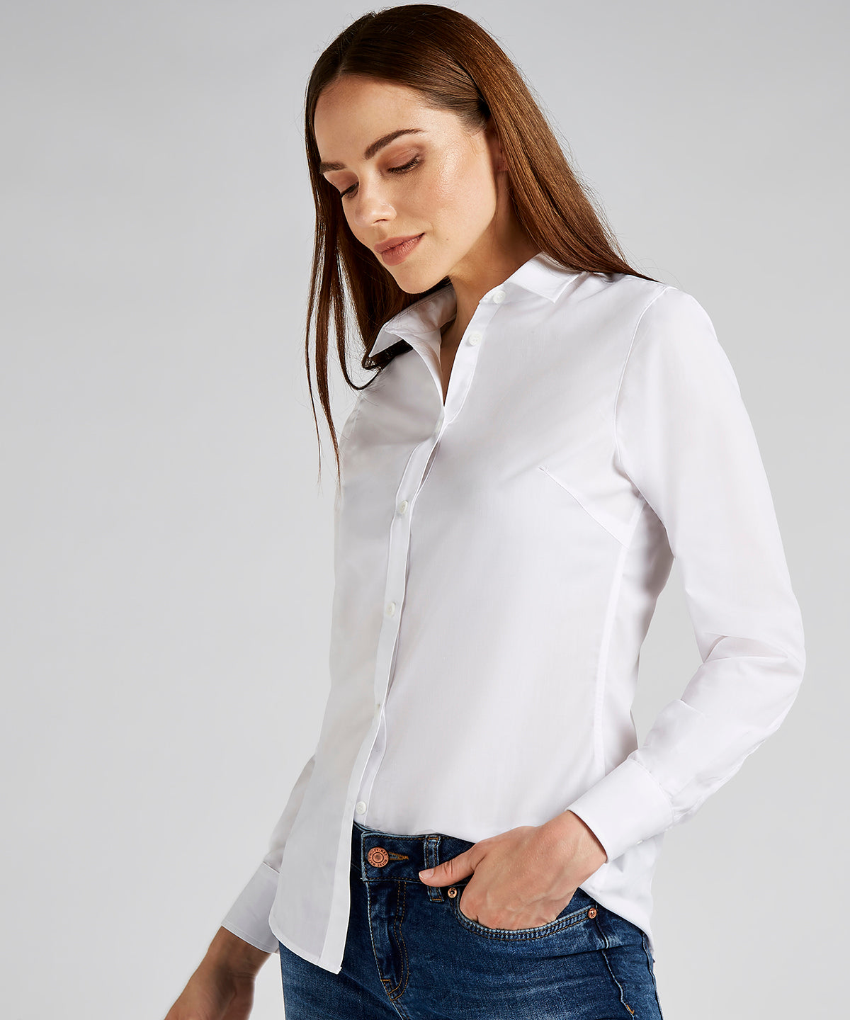 Bolir - Women's Poplin Shirt Long Sleeve