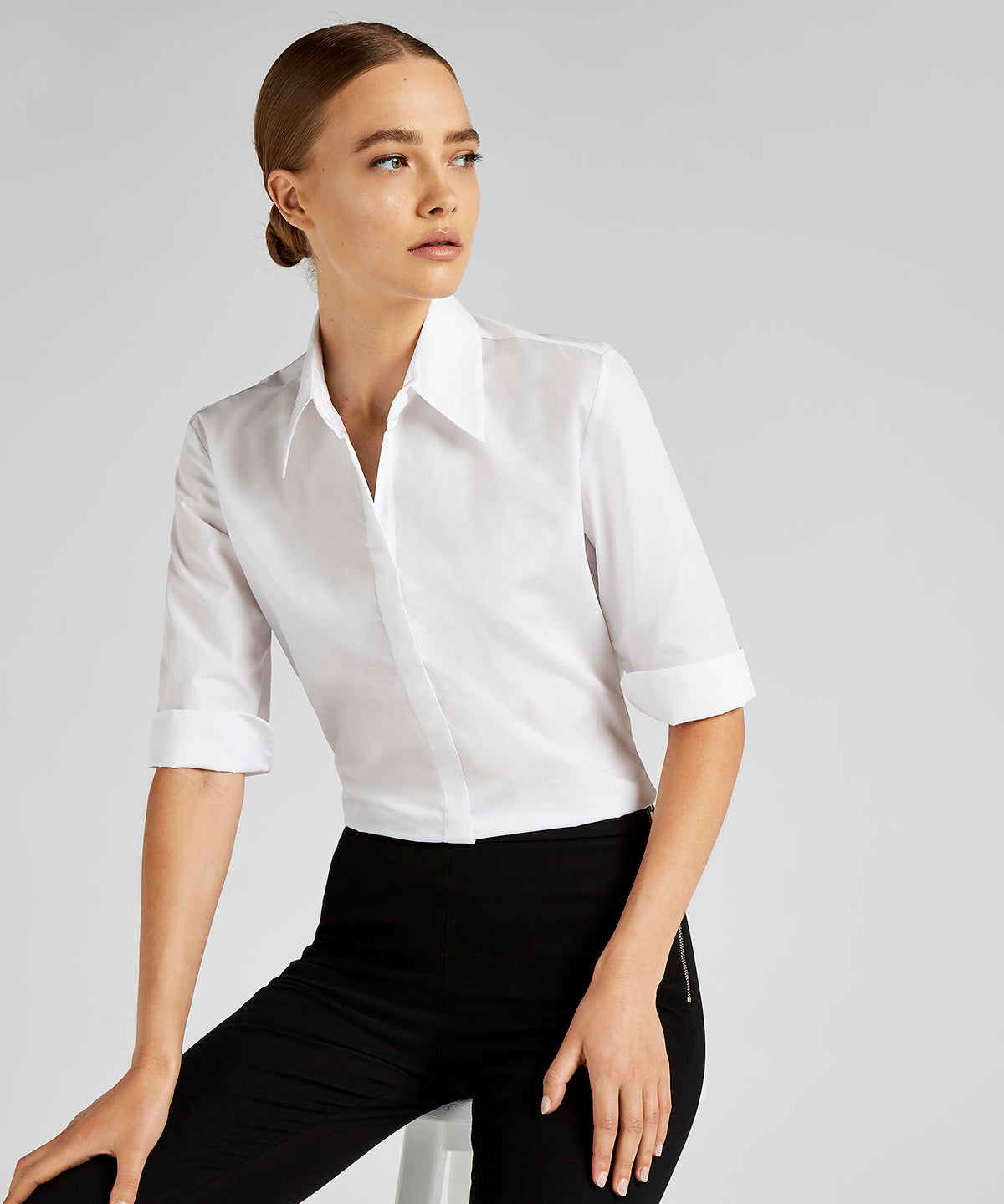 Blússur - Contiental ¾ Sleeve Blouse Womens