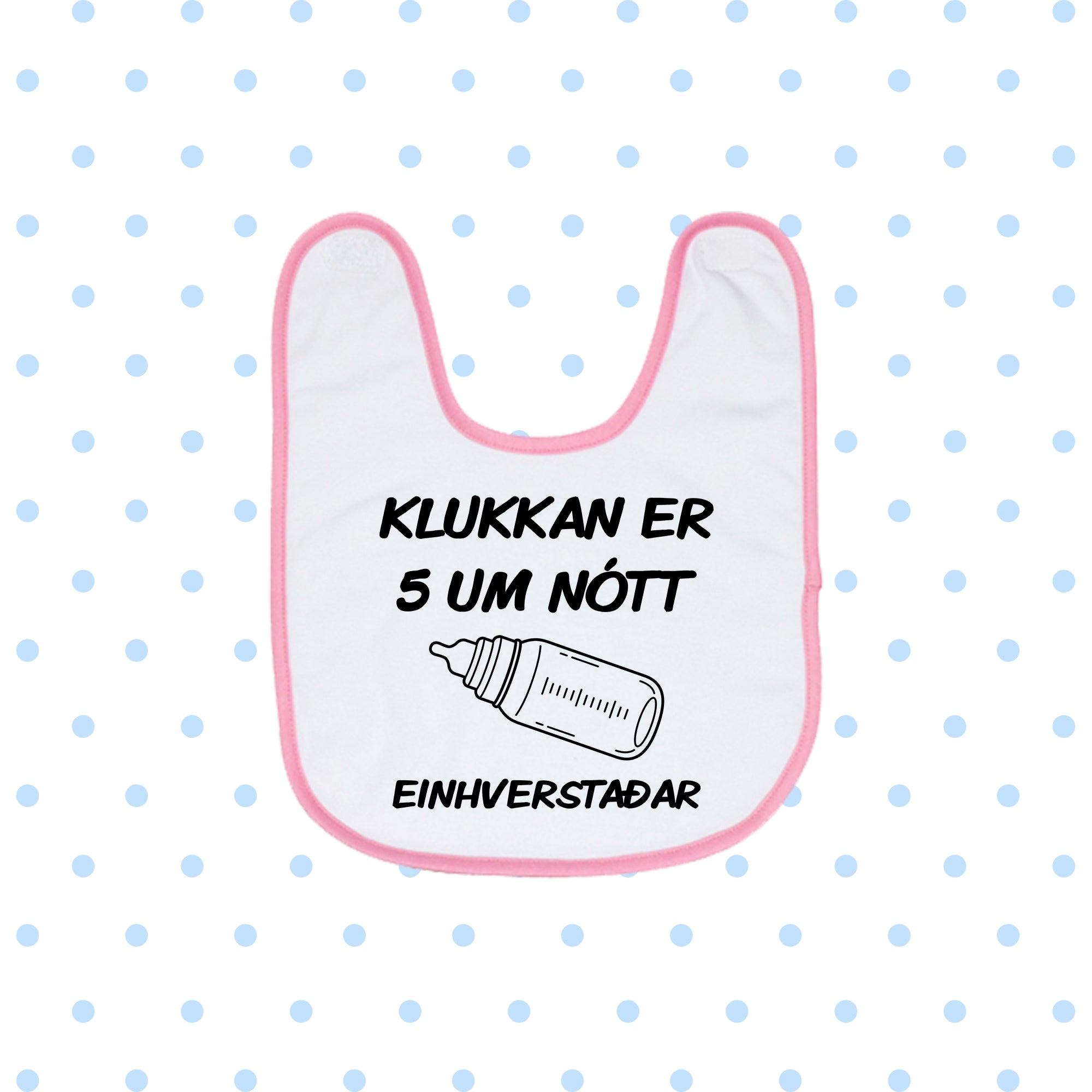 Barnasmekkur - KLUKKAN ER