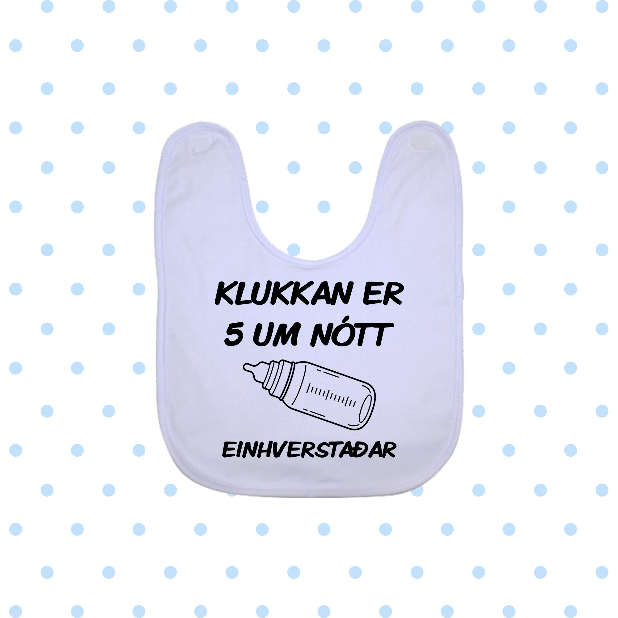 Barnasmekkur - KLUKKAN ER